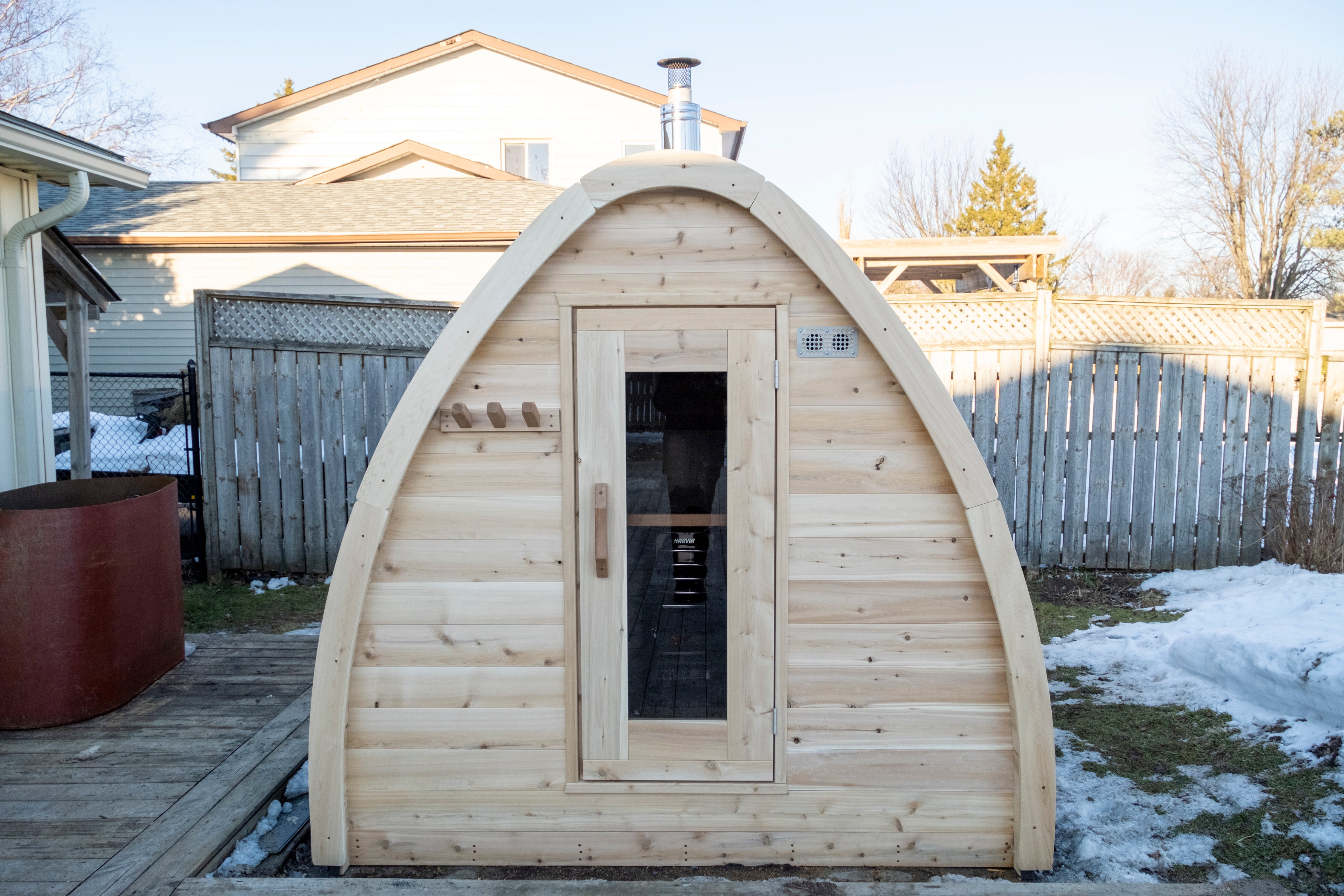 Leisurecraft Canadian Timber MiniPOD Sauna
