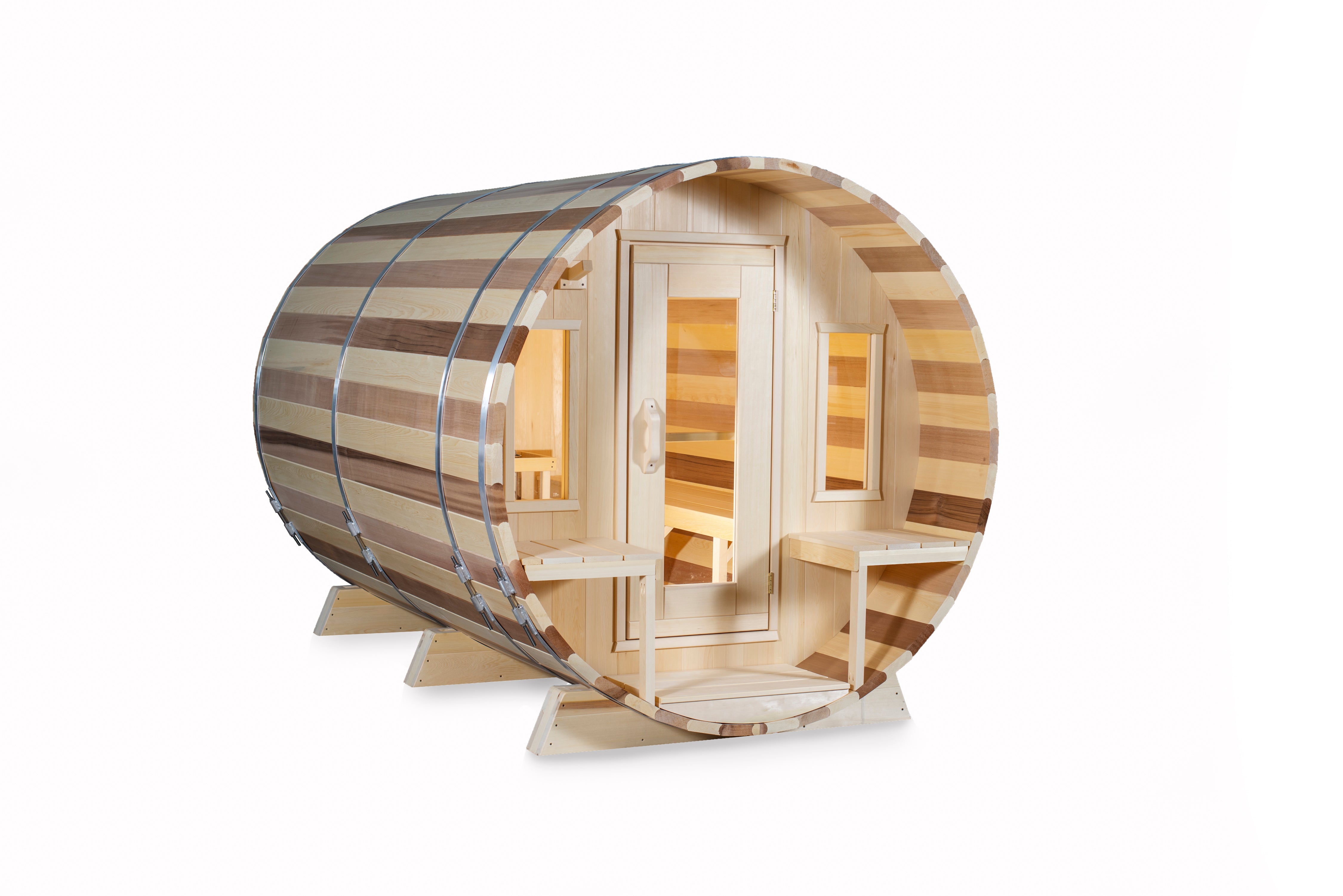 Leisurecraft Canadian Timber Tranquility Barrel Sauna