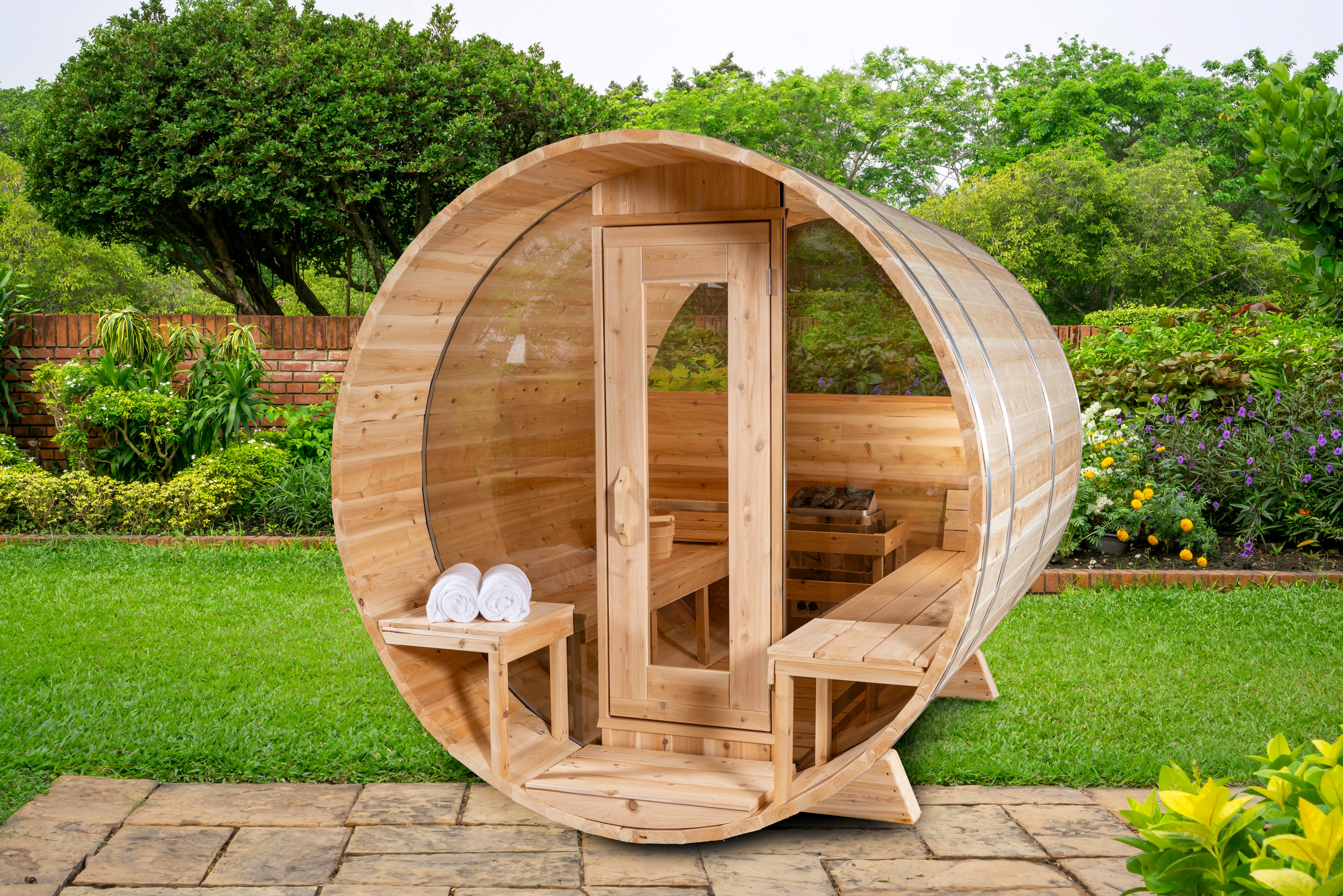 Leisurecraft Canadian Timber Serenity MP Barrel Sauna