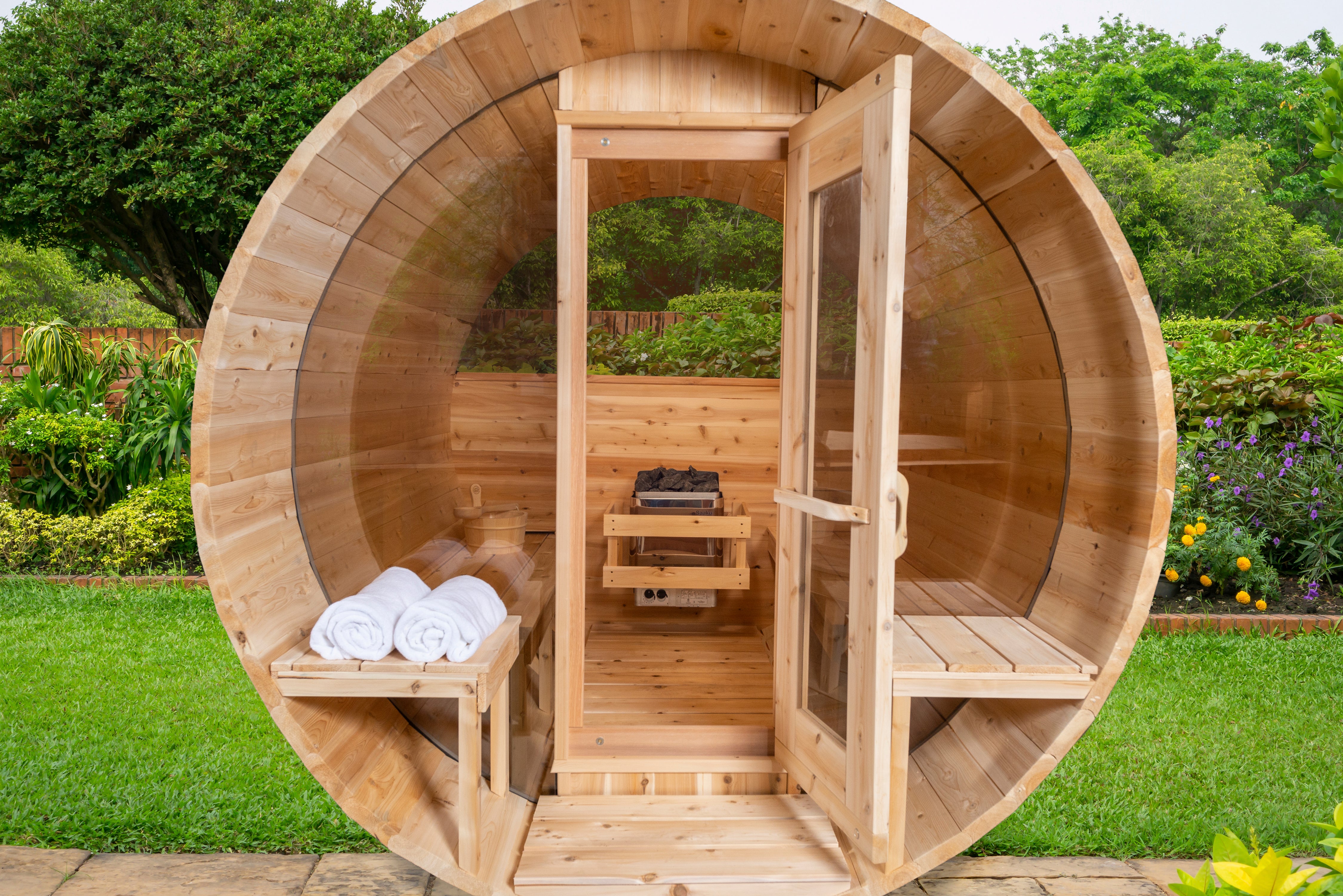 Leisurecraft Canadian Timber Serenity MP Barrel Sauna