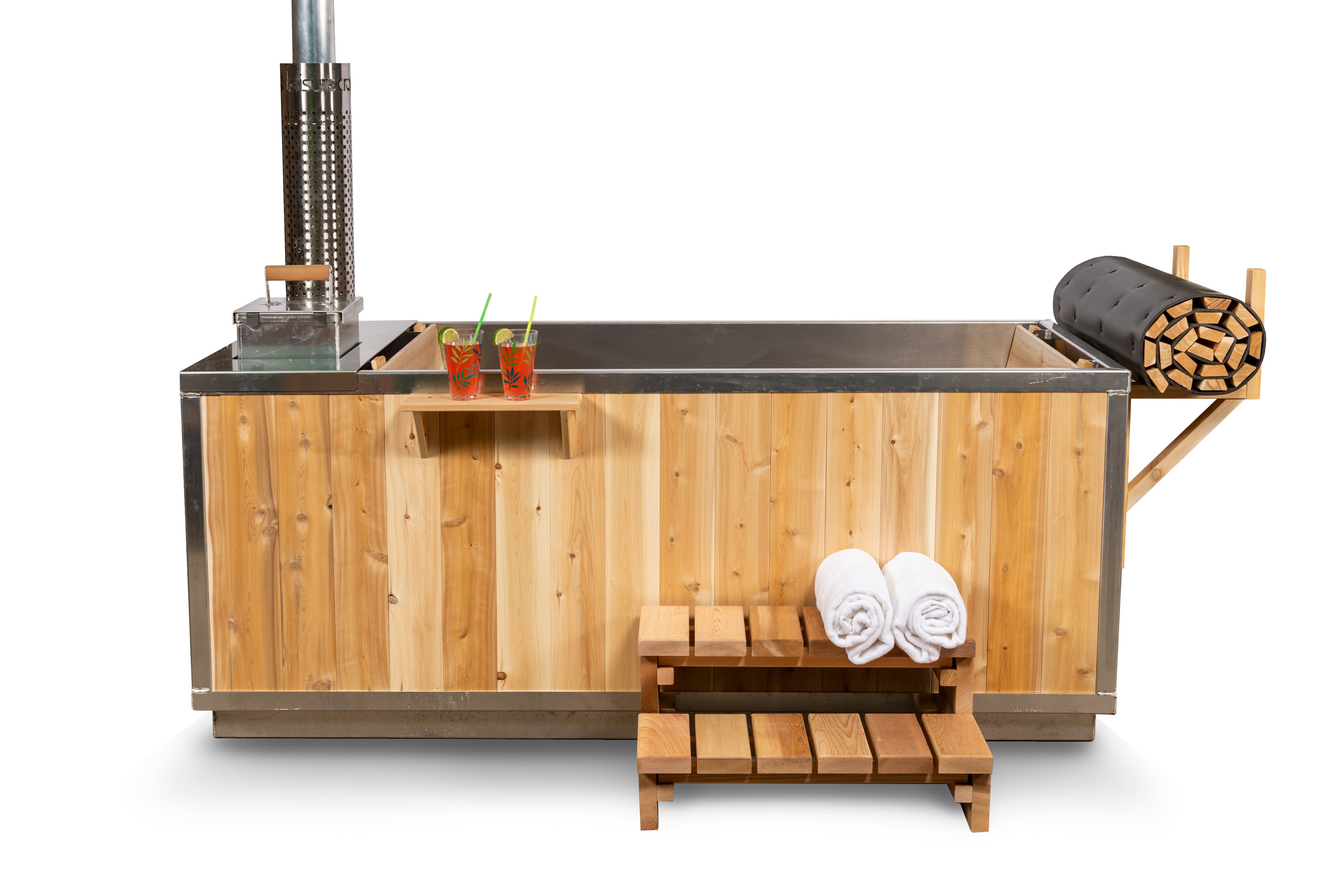Leisurecraft Starlight Wood Burning Hot Tub