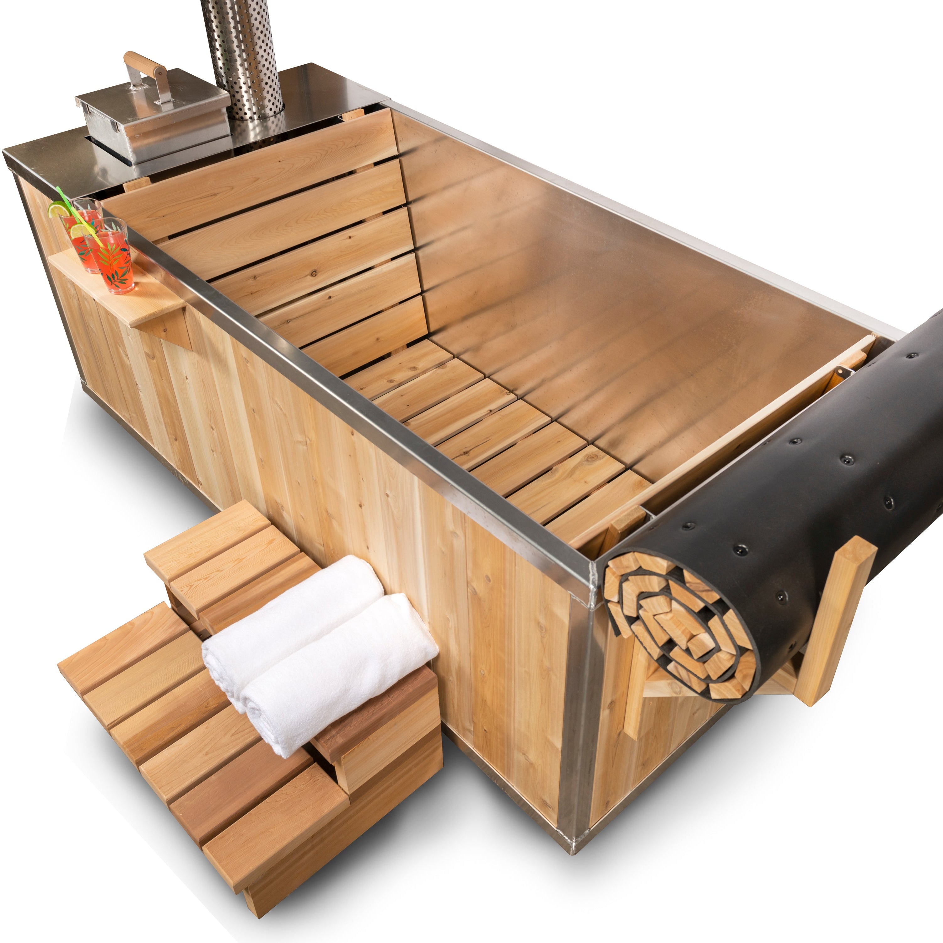 Leisurecraft Starlight Wood Burning Hot Tub