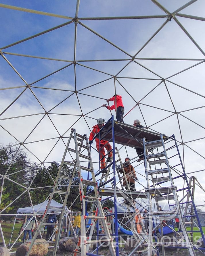 Phoenix Domes 4-Season Deluxe Glamping & Yoga Package Dome | 33' (10M)