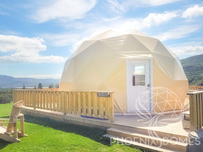 Phoenix Domes 4-Season Deluxe Glamping & Yoga Package Dome | 33' (10M)