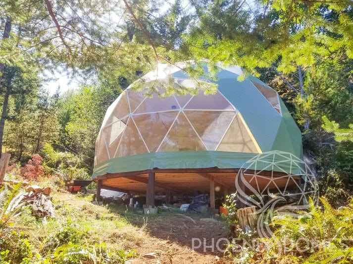 Phoenix Domes 4-Season Deluxe Glamping & Yoga Package Dome | 33' (10M)