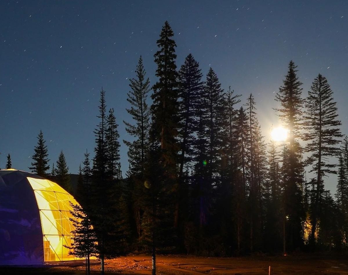Luna Glamping 15M (49') Stargazer Geodesic Dome