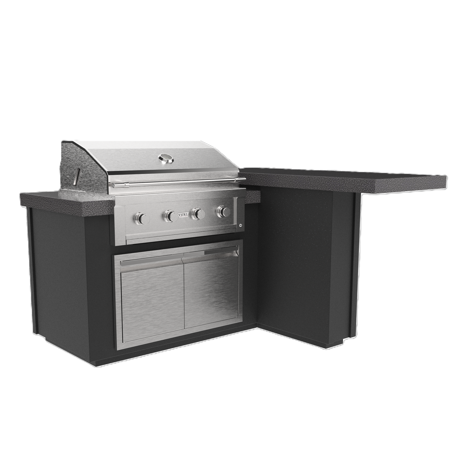 Videl USA 72" 72L Alta BBQ Island