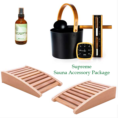Leisurecraft Supreme Sauna Accessory Package