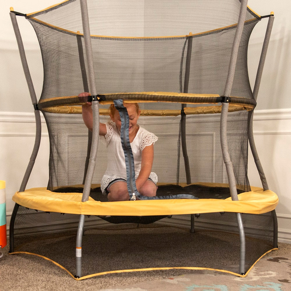 Safari Explorer Mini Round Trampoline with Enclosure