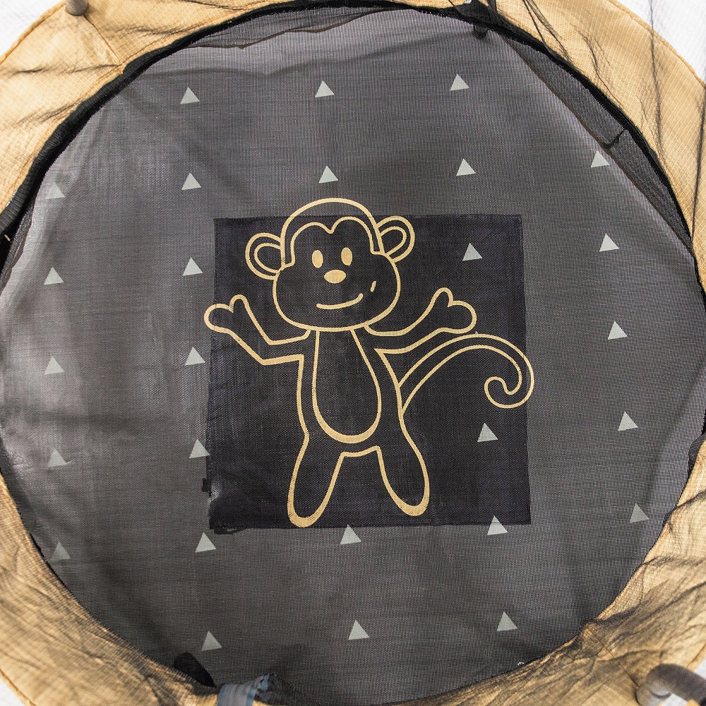 55" Lil' Monkey Mini Trampoline with Enclosure and Sound