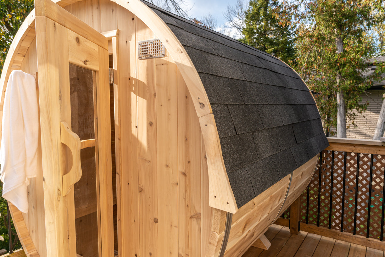 Leisurecraft Canadian Timber Harmony Barrel Sauna