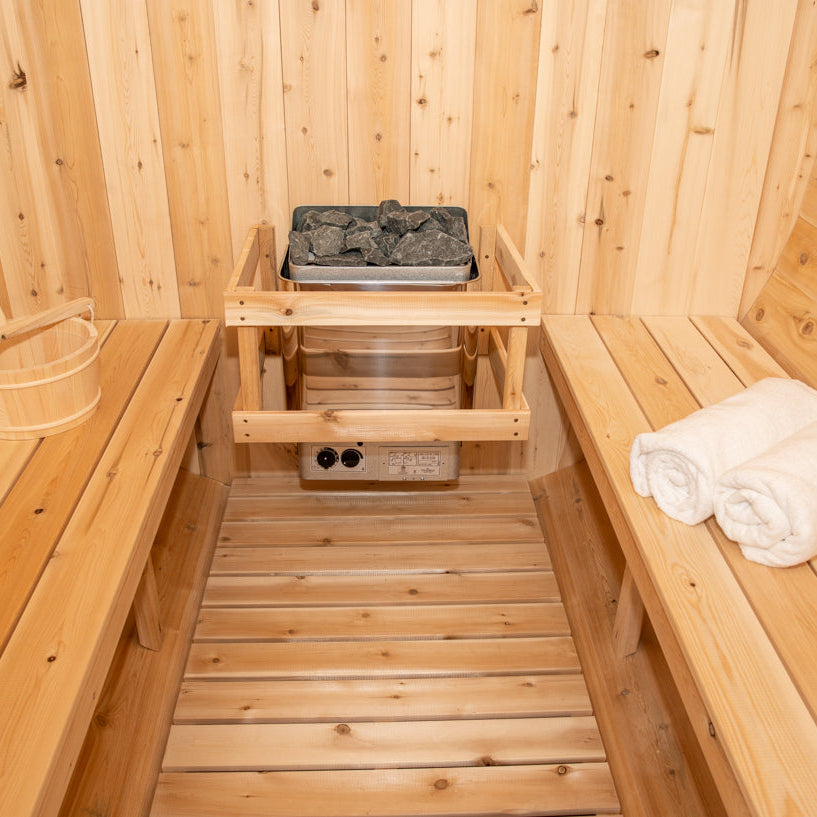 Leisurecraft Canadian Timber Harmony Barrel Sauna