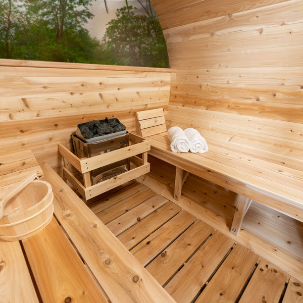 Leisurecraft Canadian Timber Tranquility MP Barrel Sauna