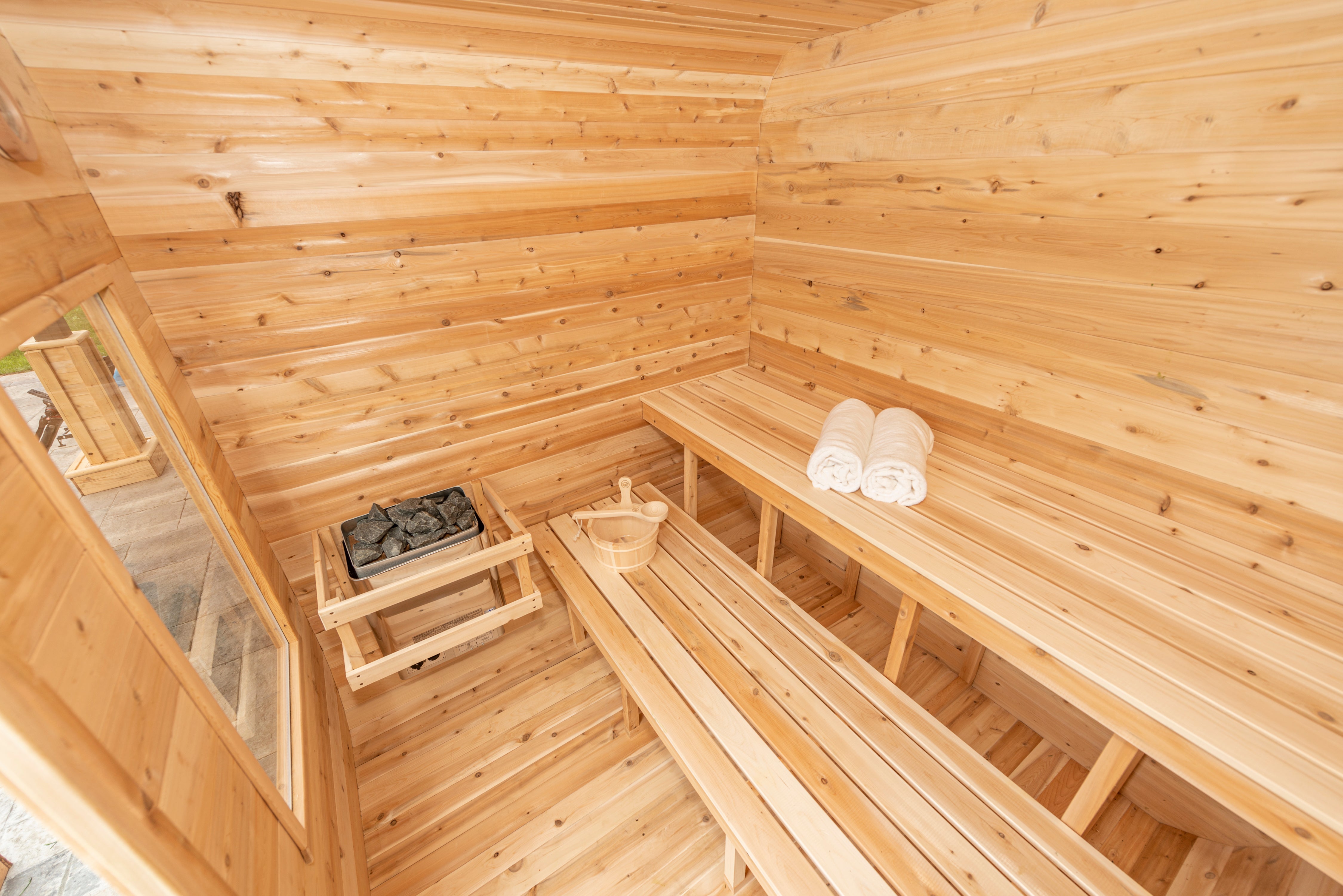 Leisurecraft Canadian Timber Luna Sauna