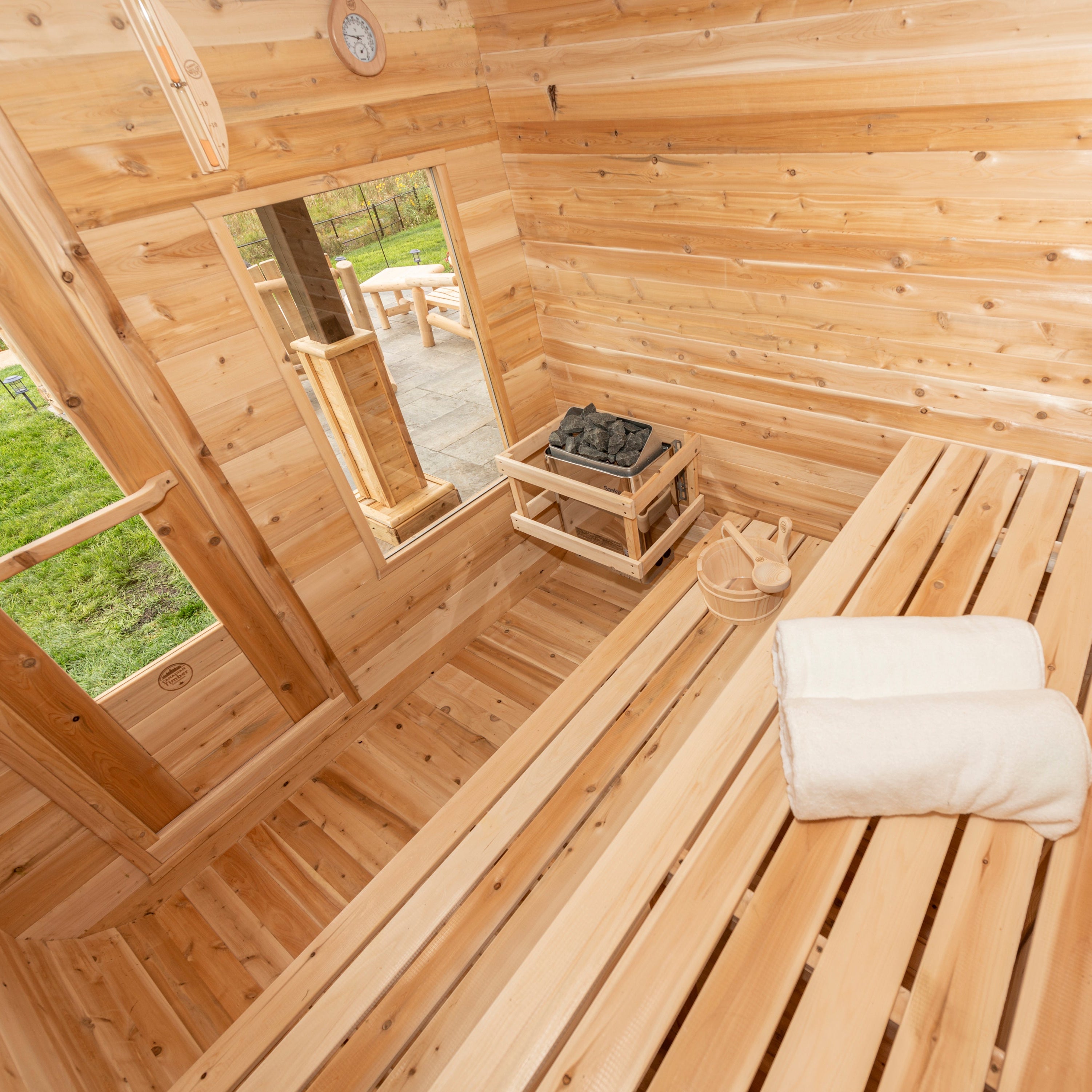 Leisurecraft Canadian Timber Luna Sauna