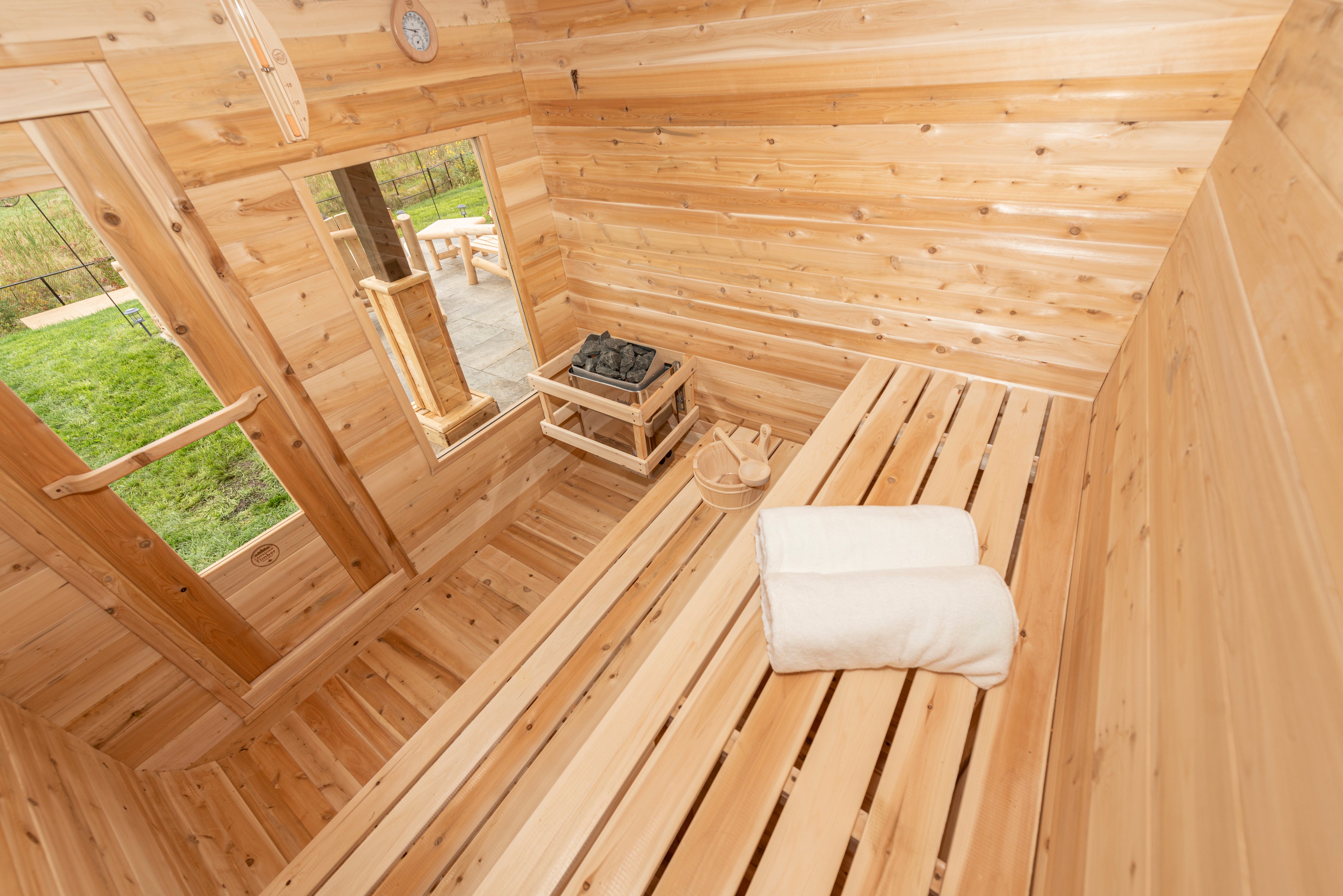 Leisurecraft Canadian Timber Luna Sauna