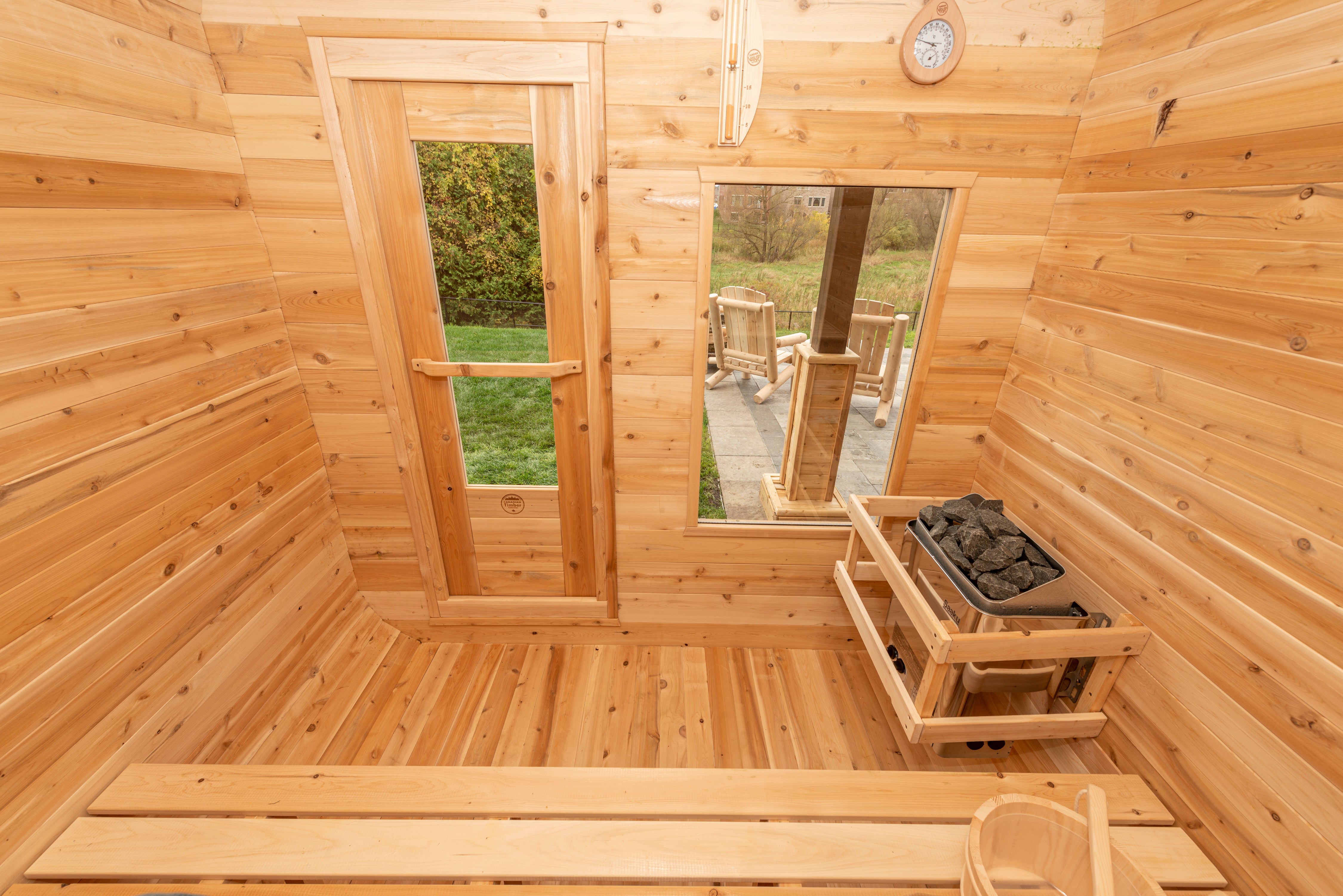 Leisurecraft Canadian Timber Luna Sauna