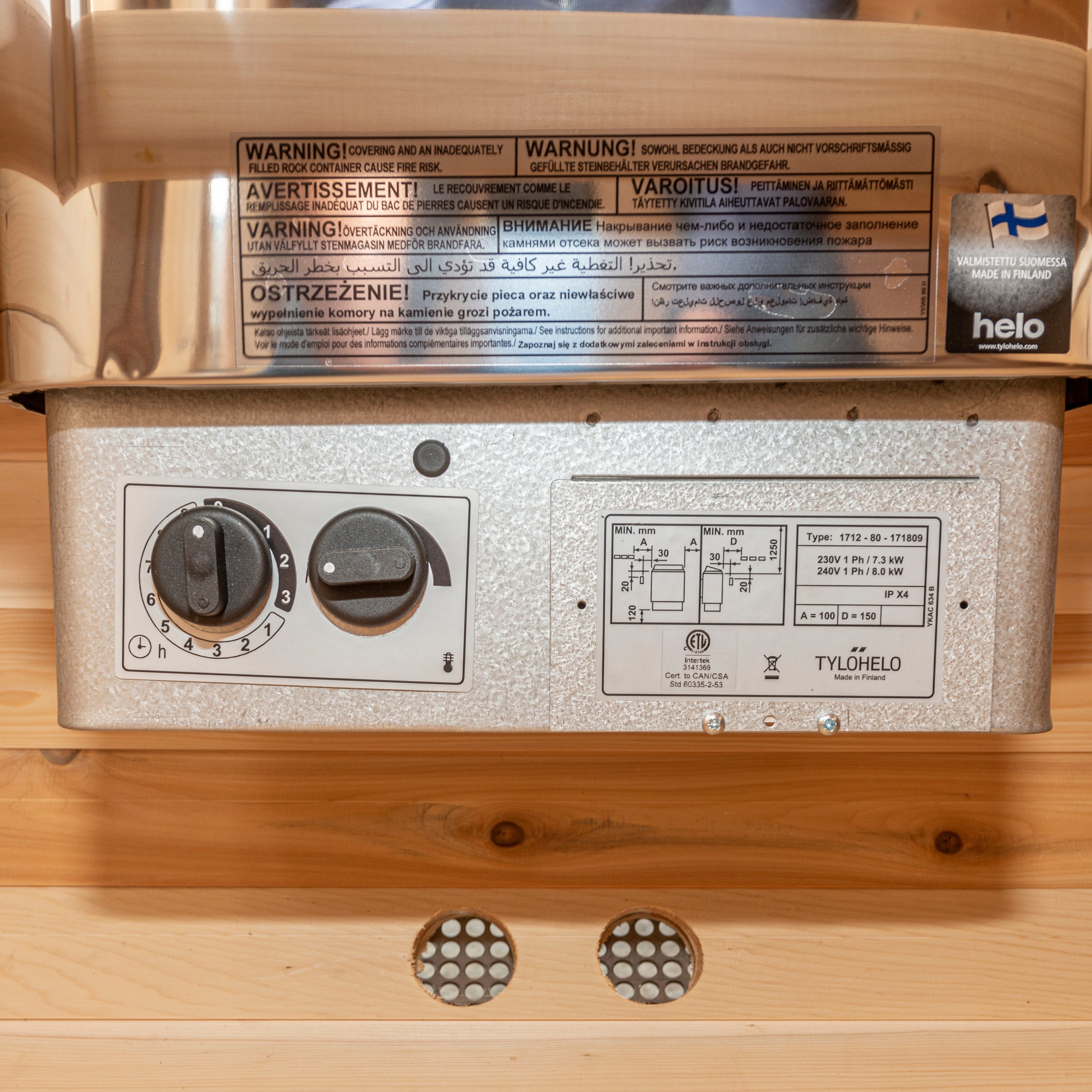 Leisurecraft Canadian Timber Luna Sauna