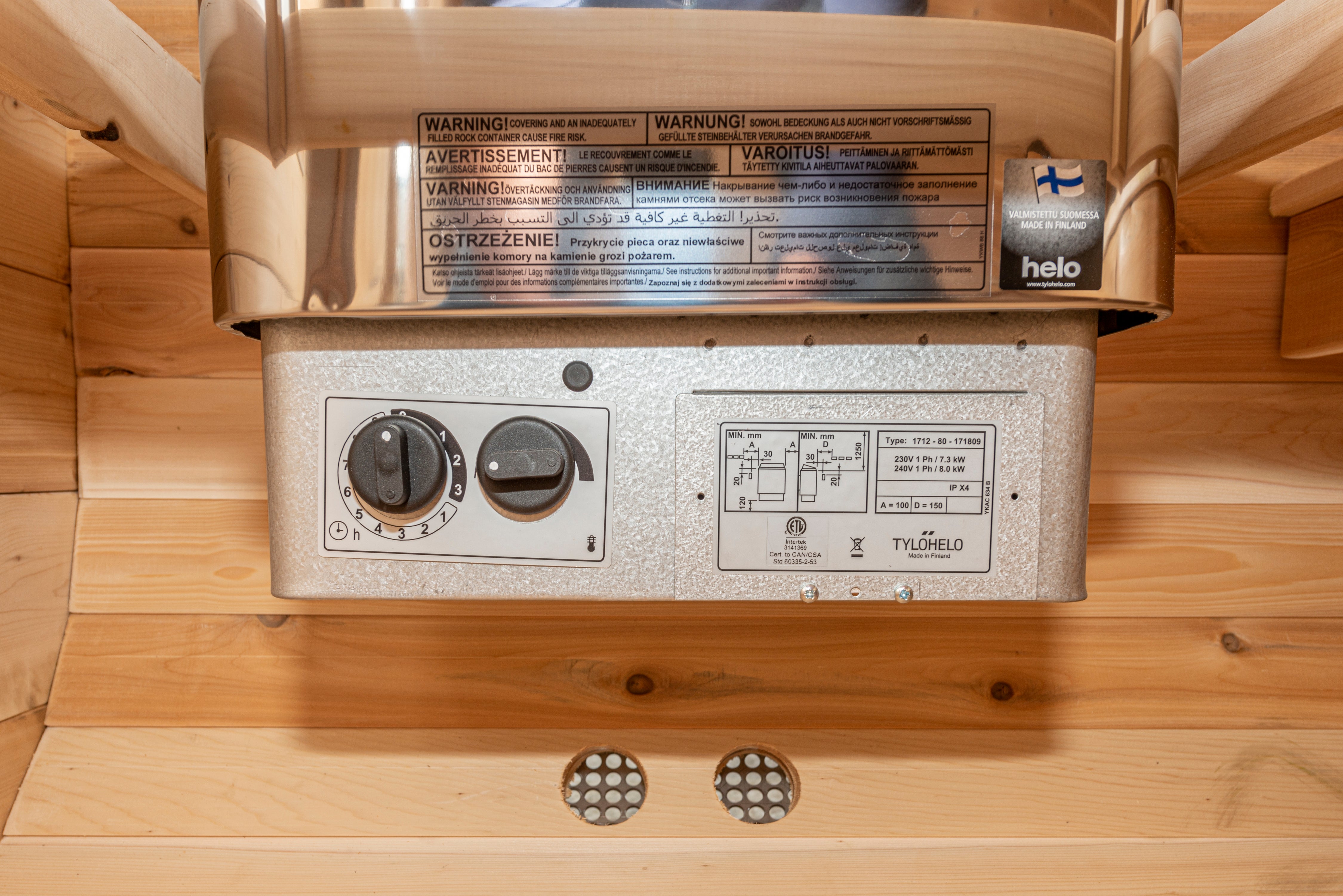 Leisurecraft Canadian Timber Luna Sauna