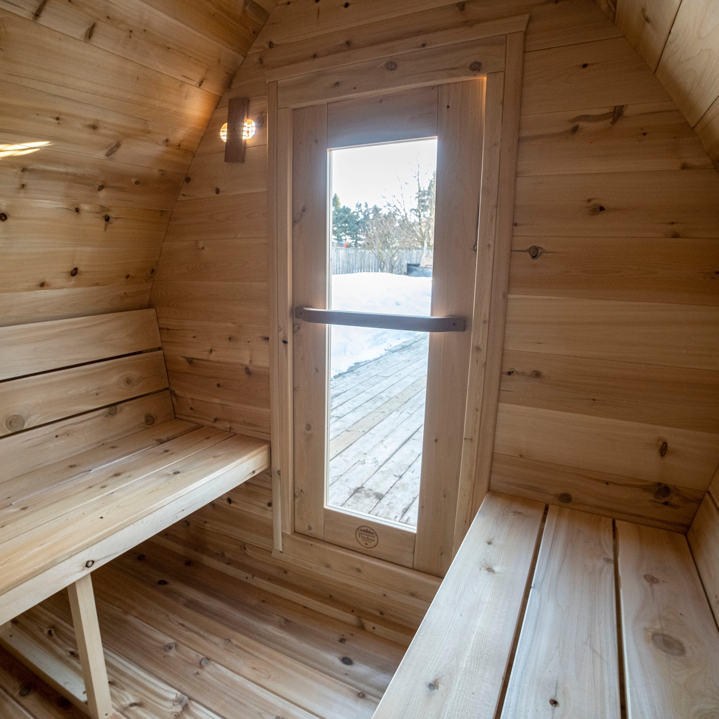 Leisurecraft Canadian Timber MiniPOD Sauna