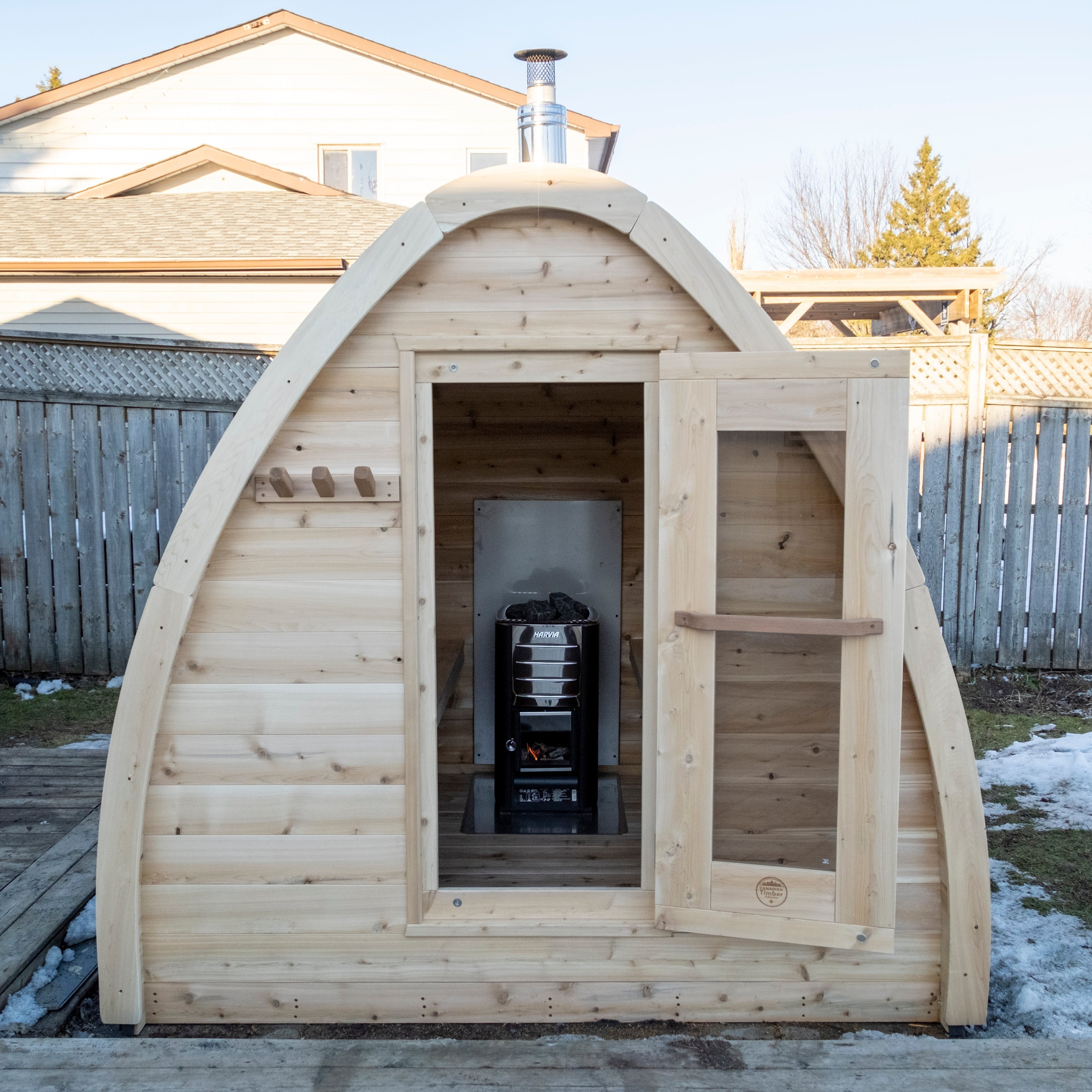 Leisurecraft Canadian Timber MiniPOD Sauna