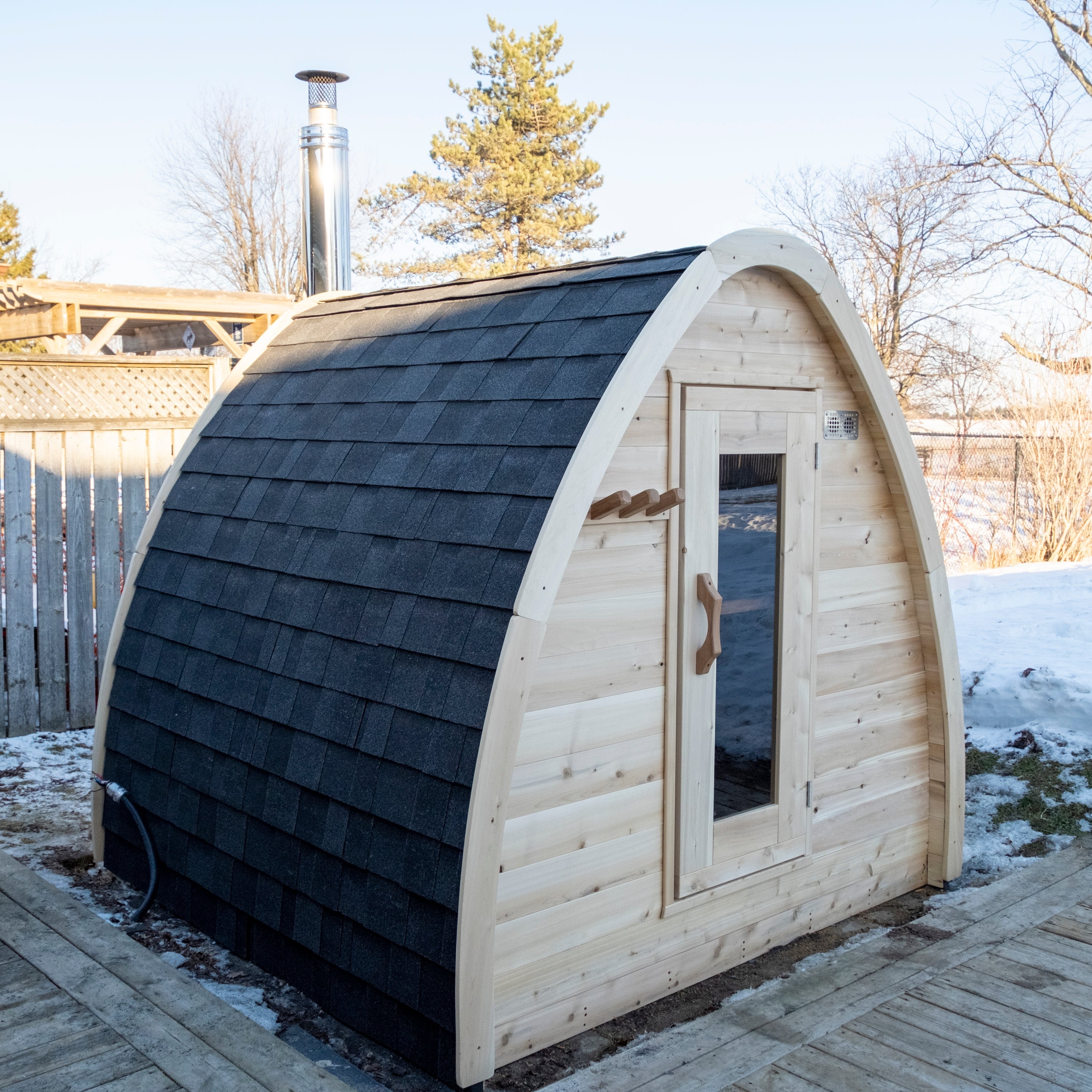 Leisurecraft Canadian Timber MiniPOD Sauna