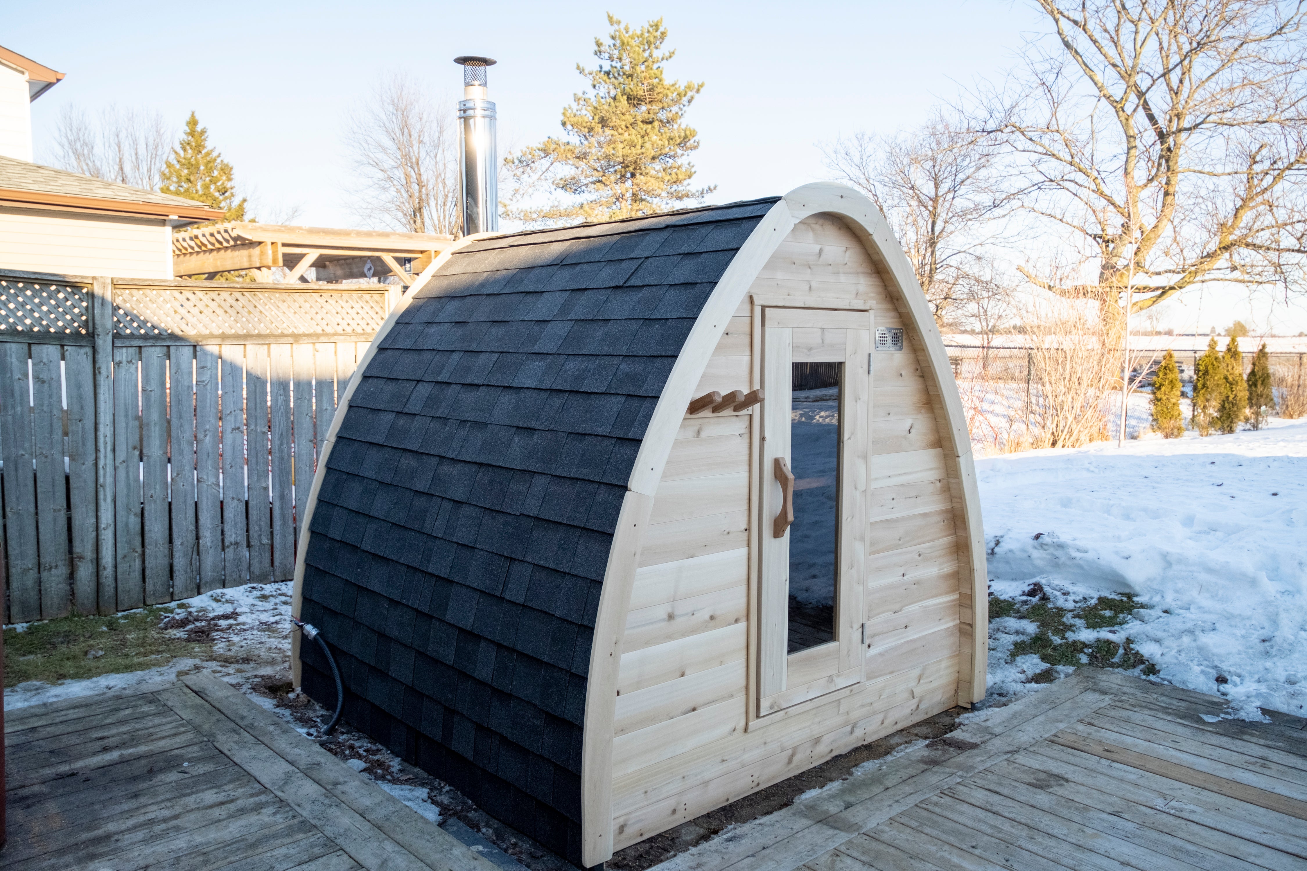 Leisurecraft Canadian Timber MiniPOD Sauna