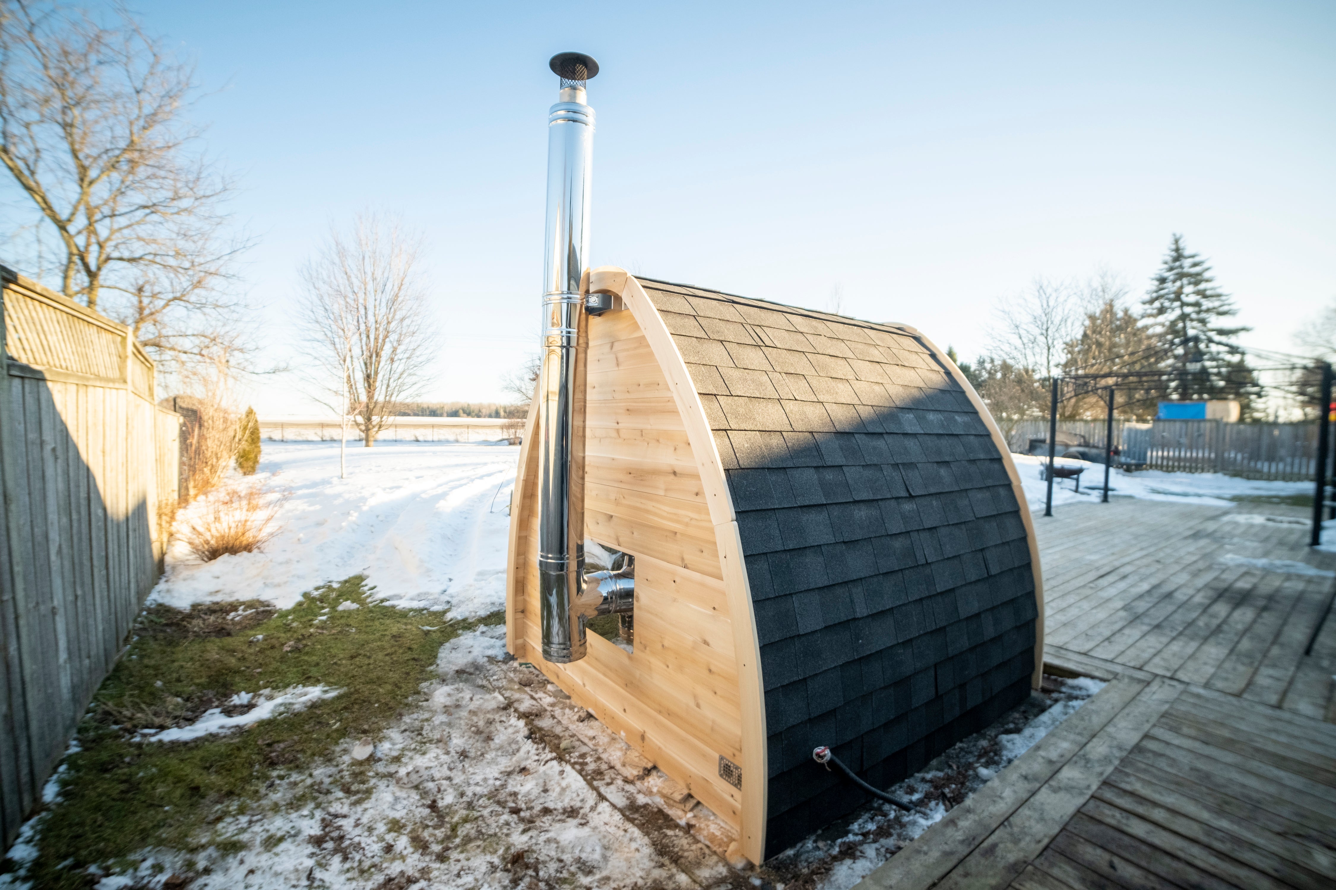 Leisurecraft Canadian Timber MiniPOD Sauna