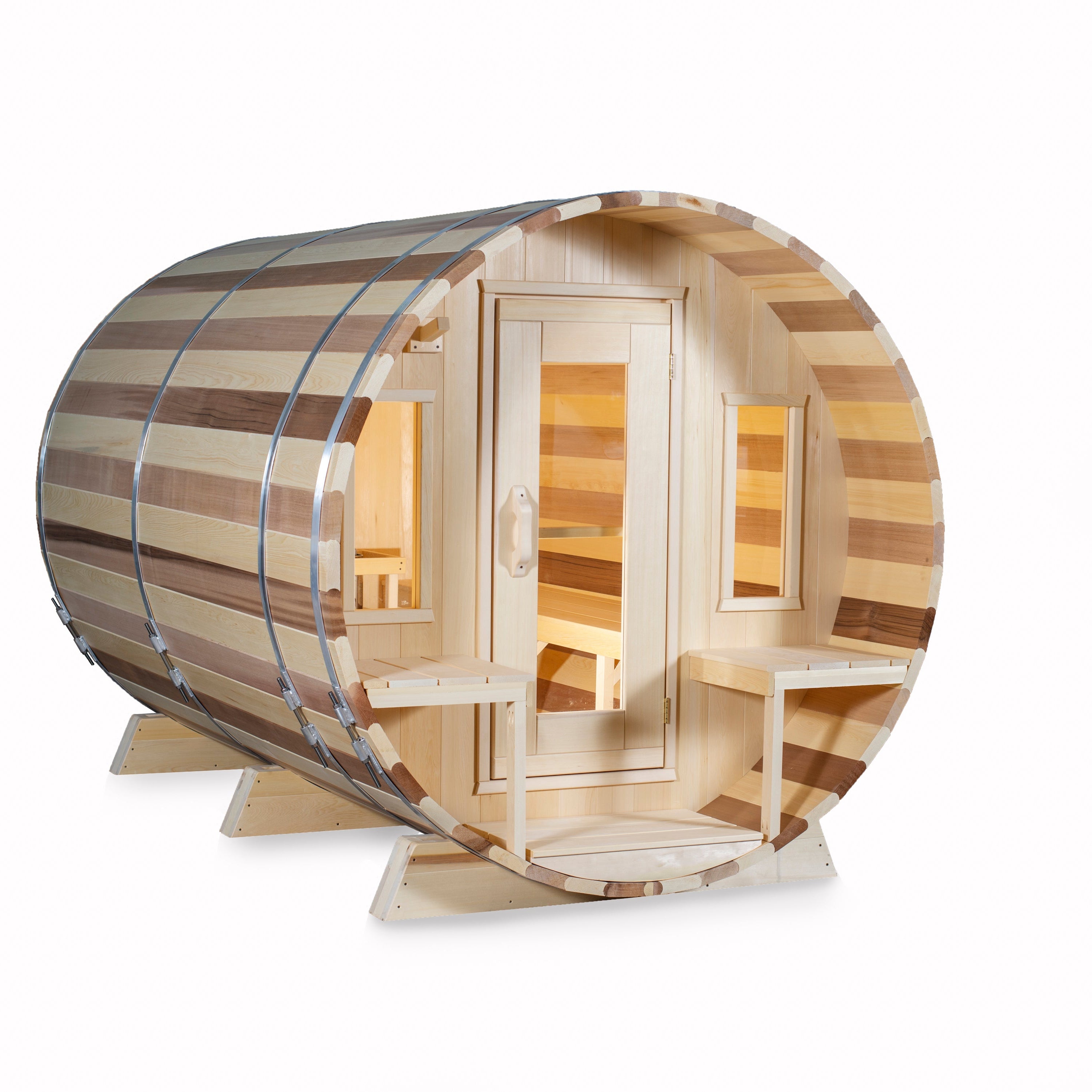 Leisurecraft Canadian Timber Tranquility Barrel Sauna