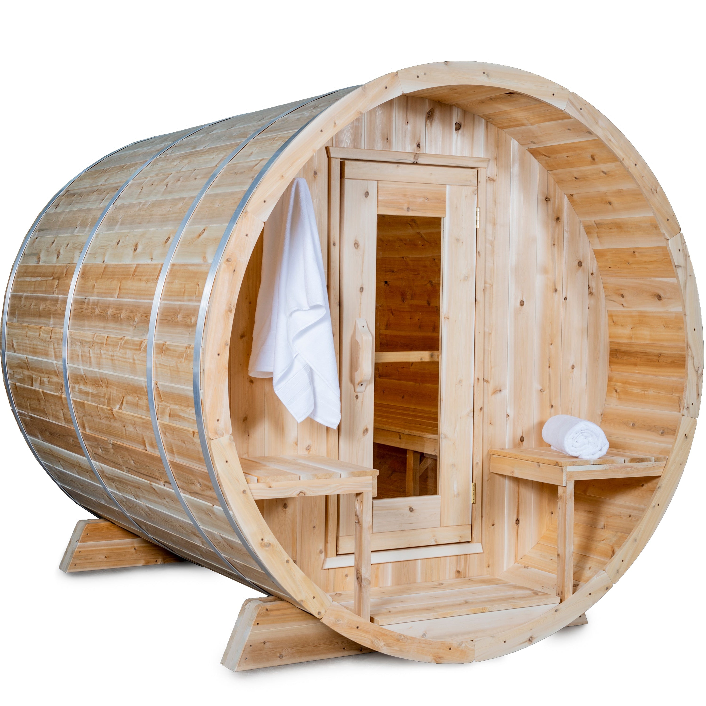 Leisurecraft Canadian Timber Serenity Barrel Sauna