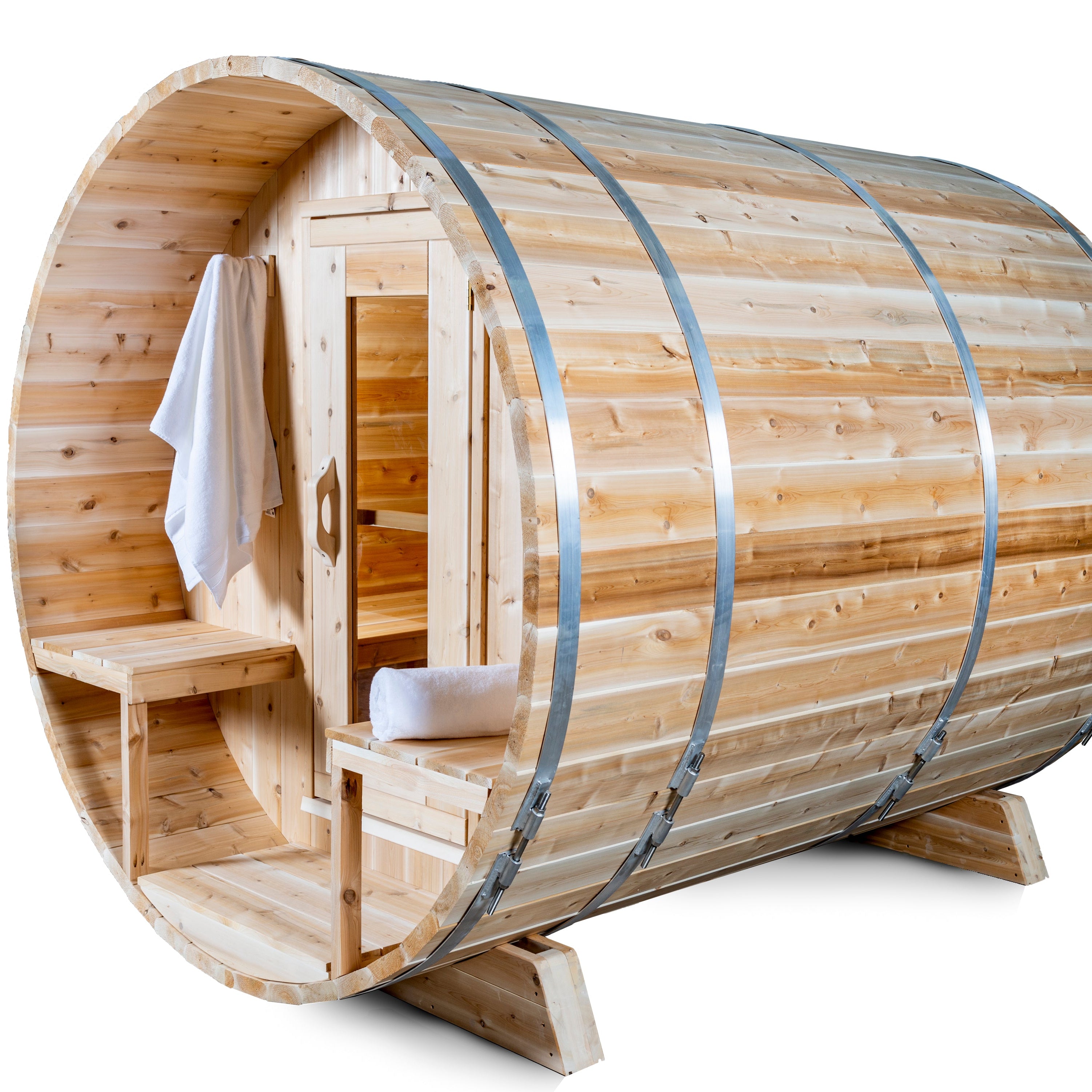 Leisurecraft Canadian Timber Serenity Barrel Sauna