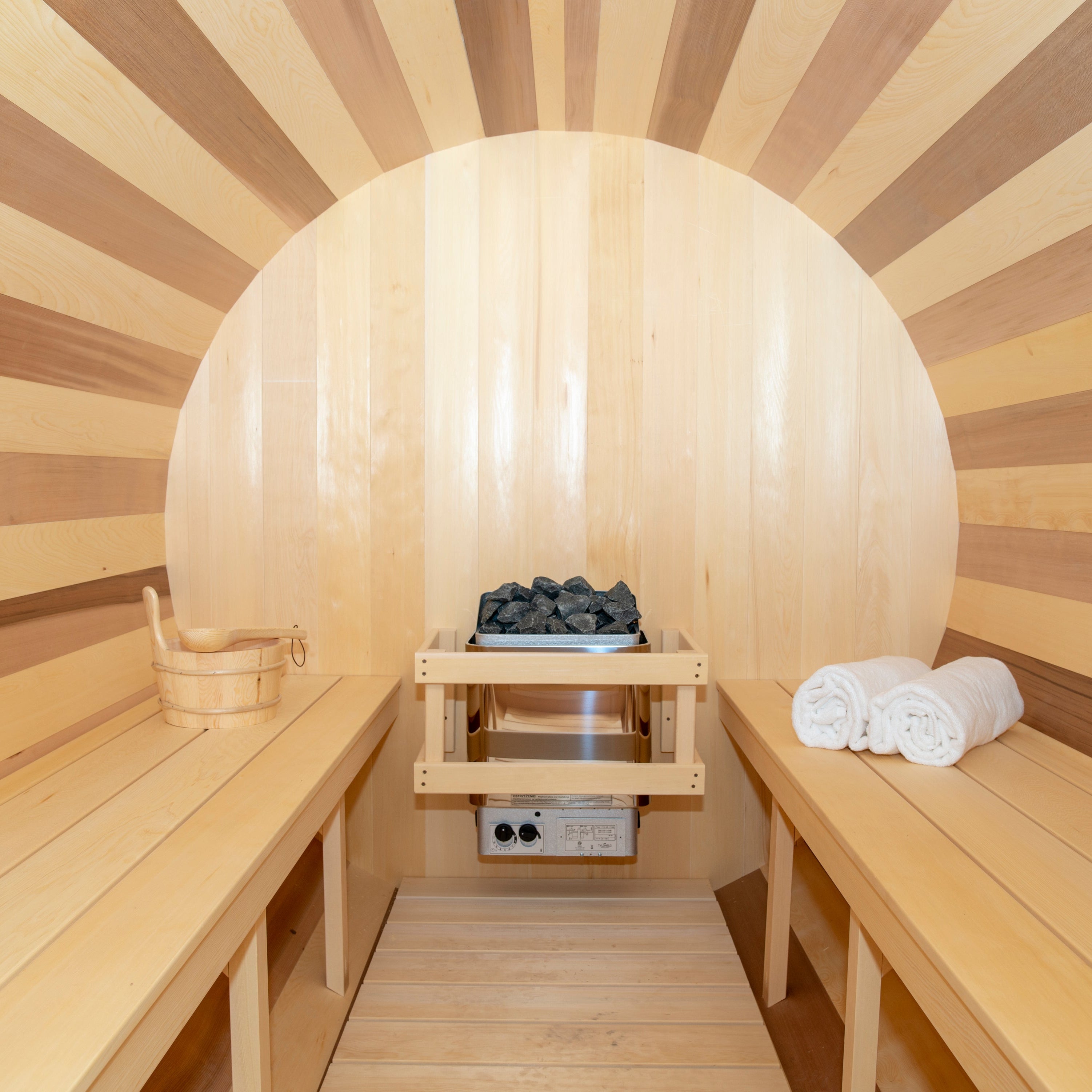 Leisurecraft Canadian Timber Tranquility Barrel Sauna