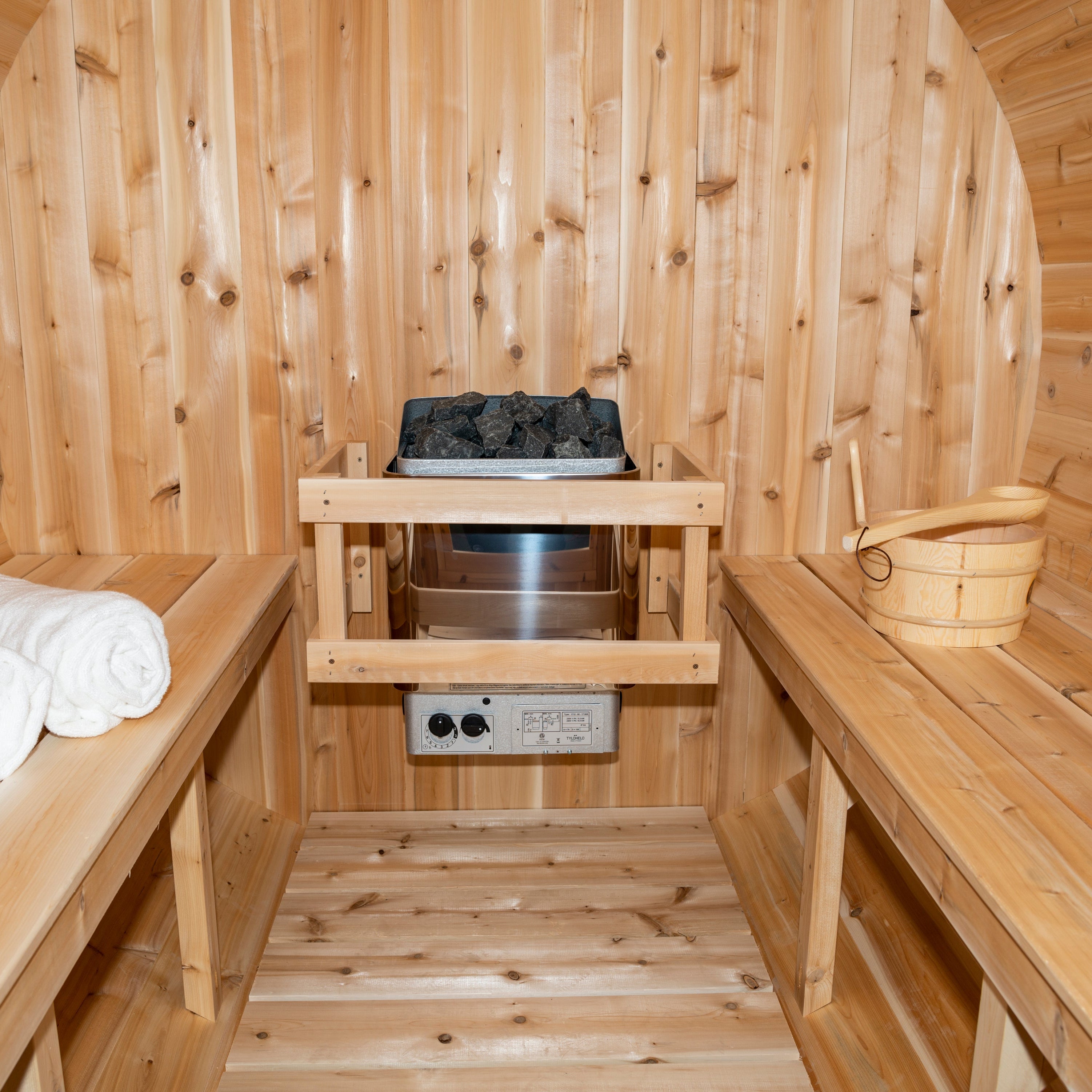 Leisurecraft Canadian Timber Serenity Barrel Sauna