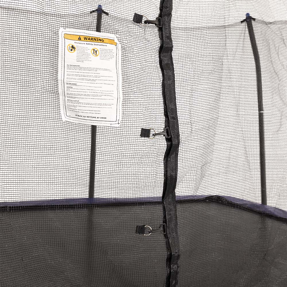 15' x 9' Rectangle Trampoline - Blue