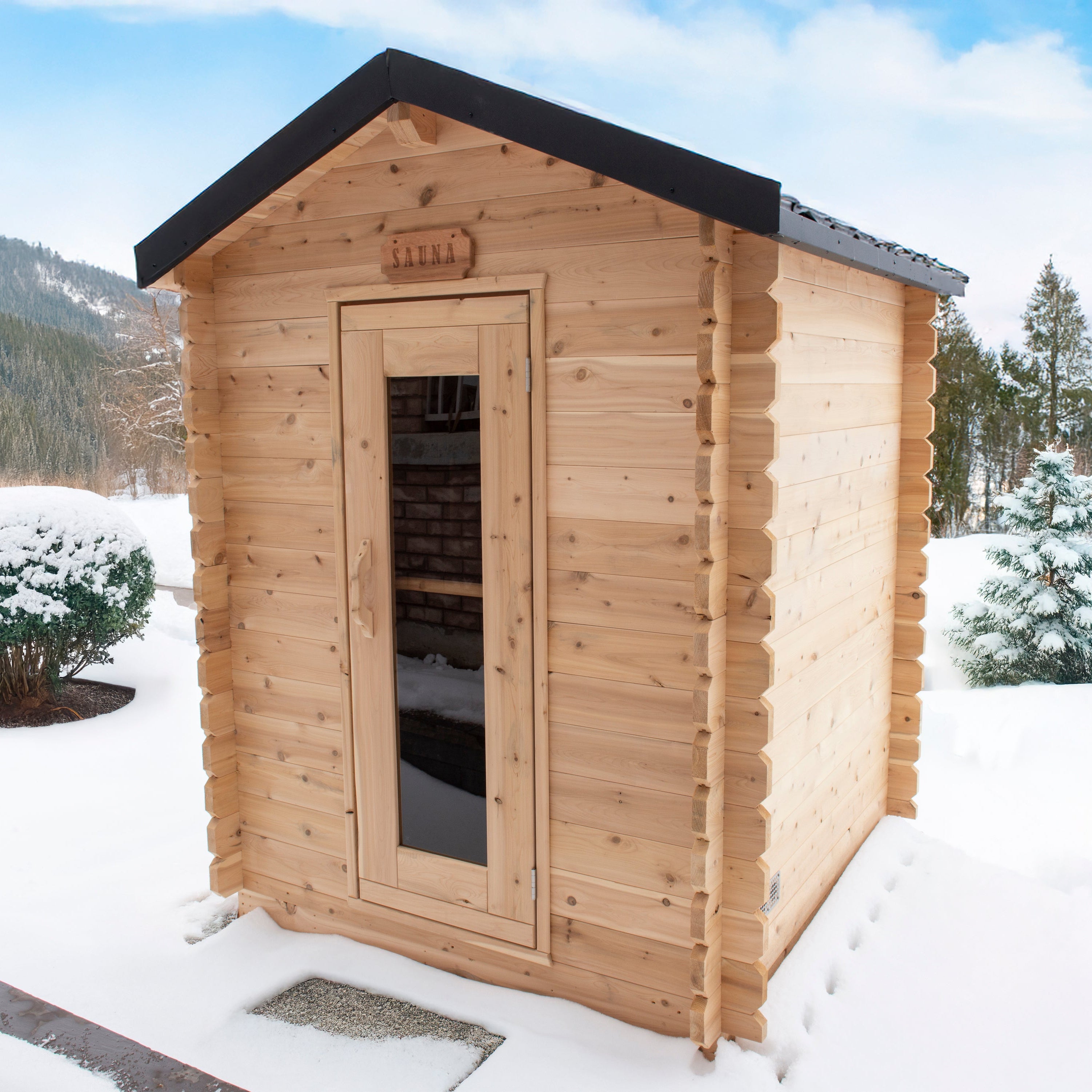 Leisurecraft Canadian Timber Granby Cabin Sauna