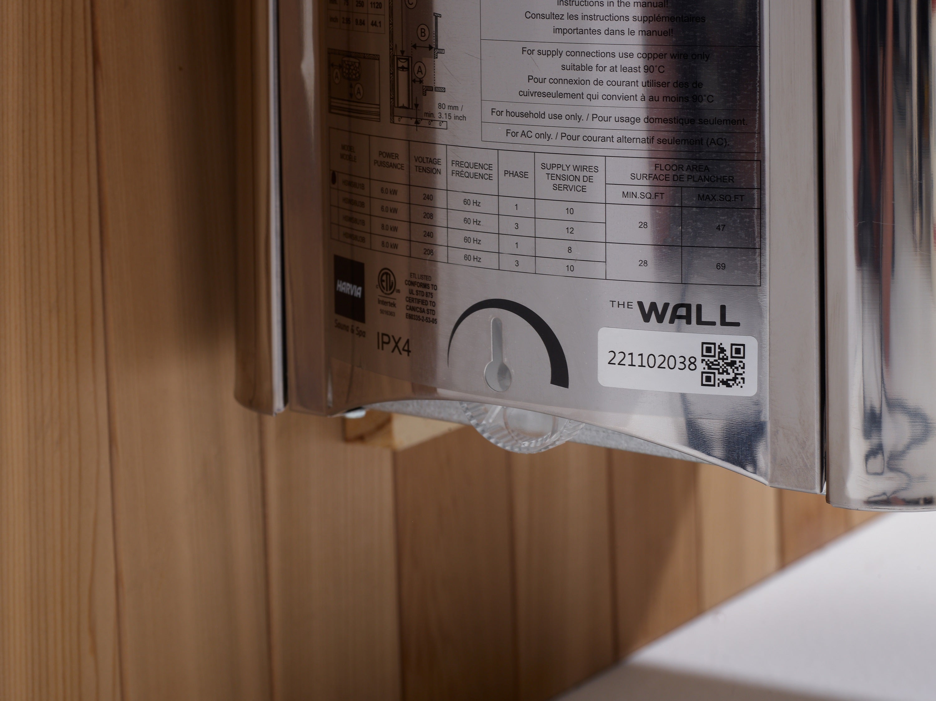 Golden Designs Savonlinna 3-Person Outdoor Sauna – Red Cedar Interior