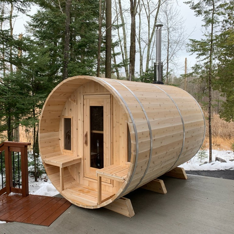 Leisurecraft Canadian Timber Tranquility Barrel Sauna