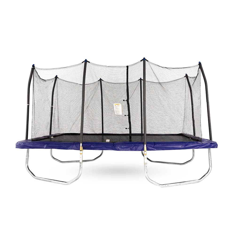 15' x 9' Rectangle Trampoline - Blue
