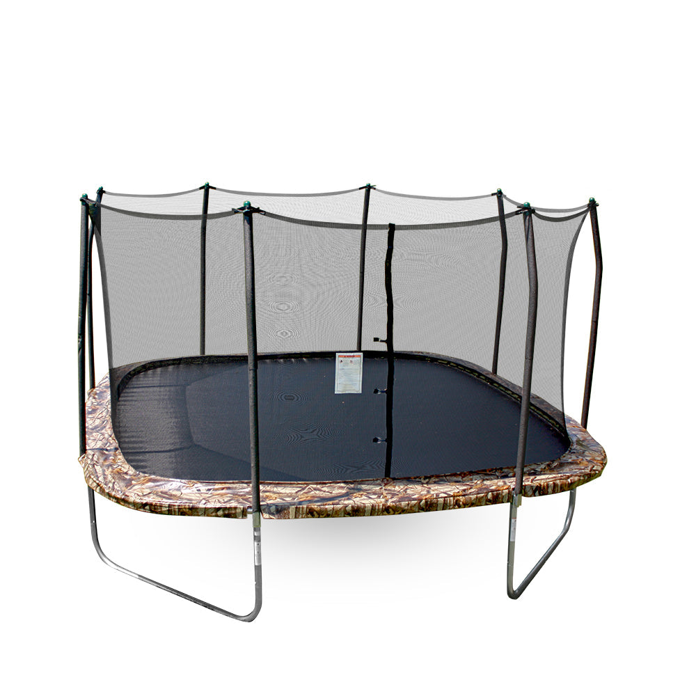 14' Square Trampoline - Camo
