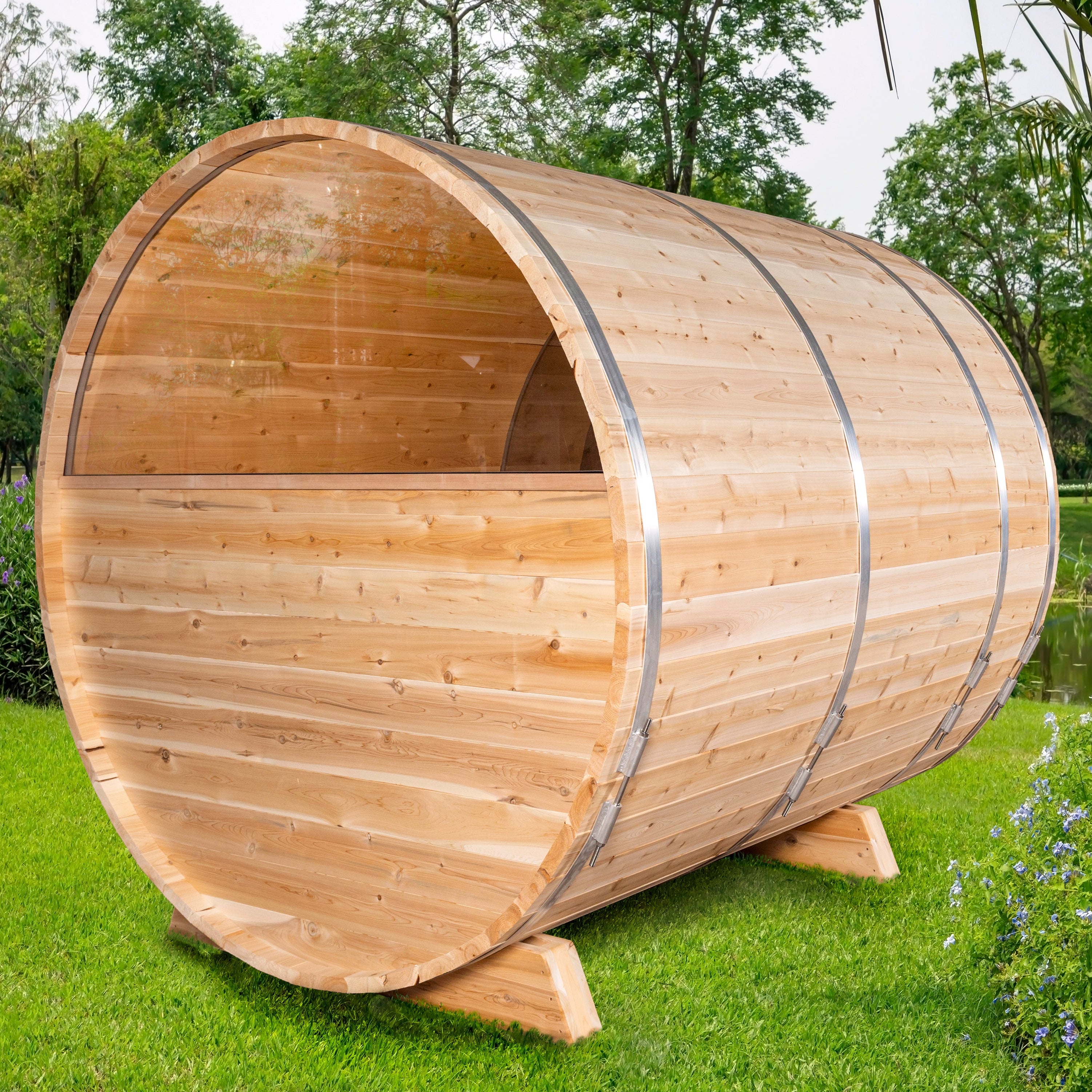 Leisurecraft Canadian Timber Serenity MP Barrel Sauna