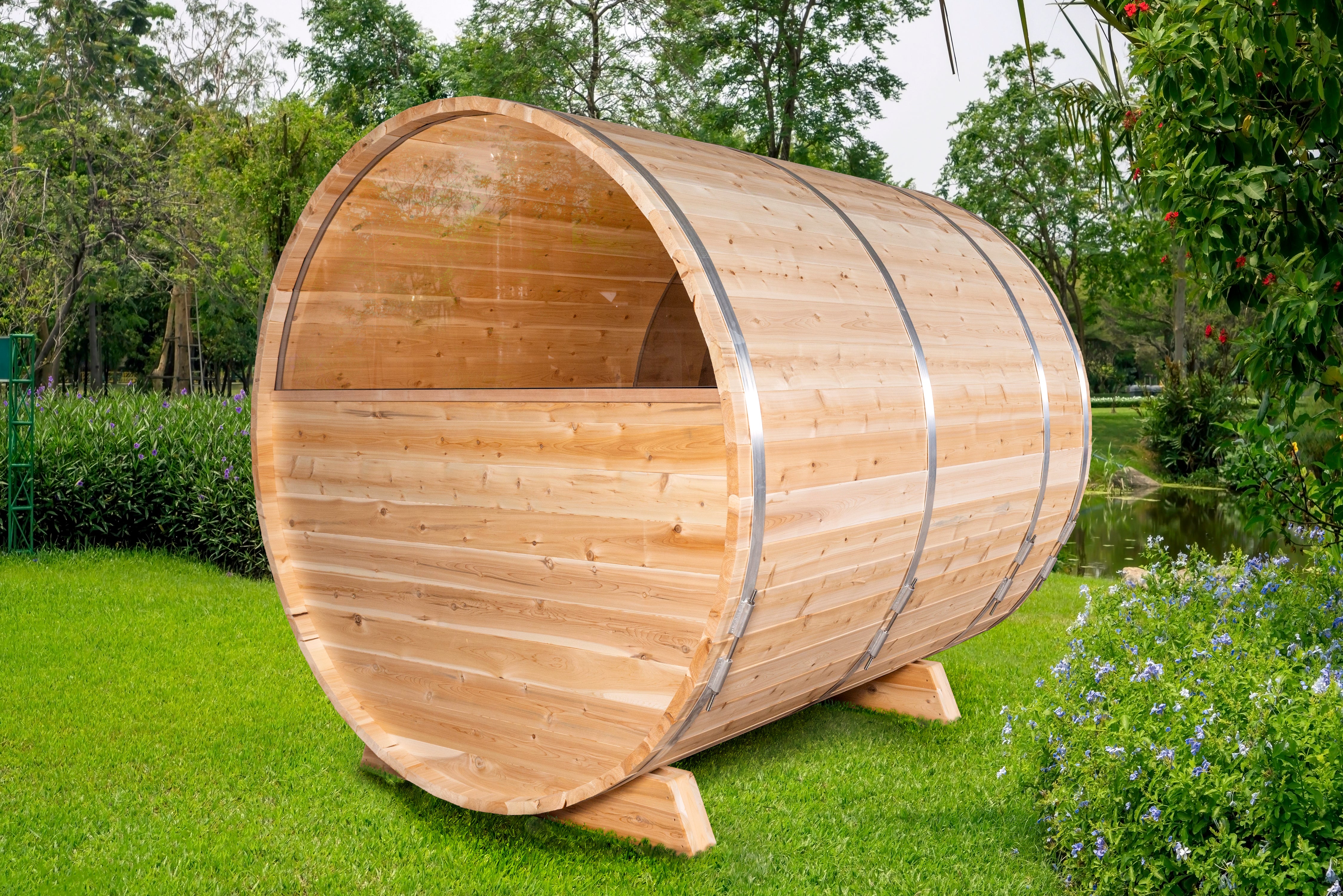 Leisurecraft Canadian Timber Serenity MP Barrel Sauna