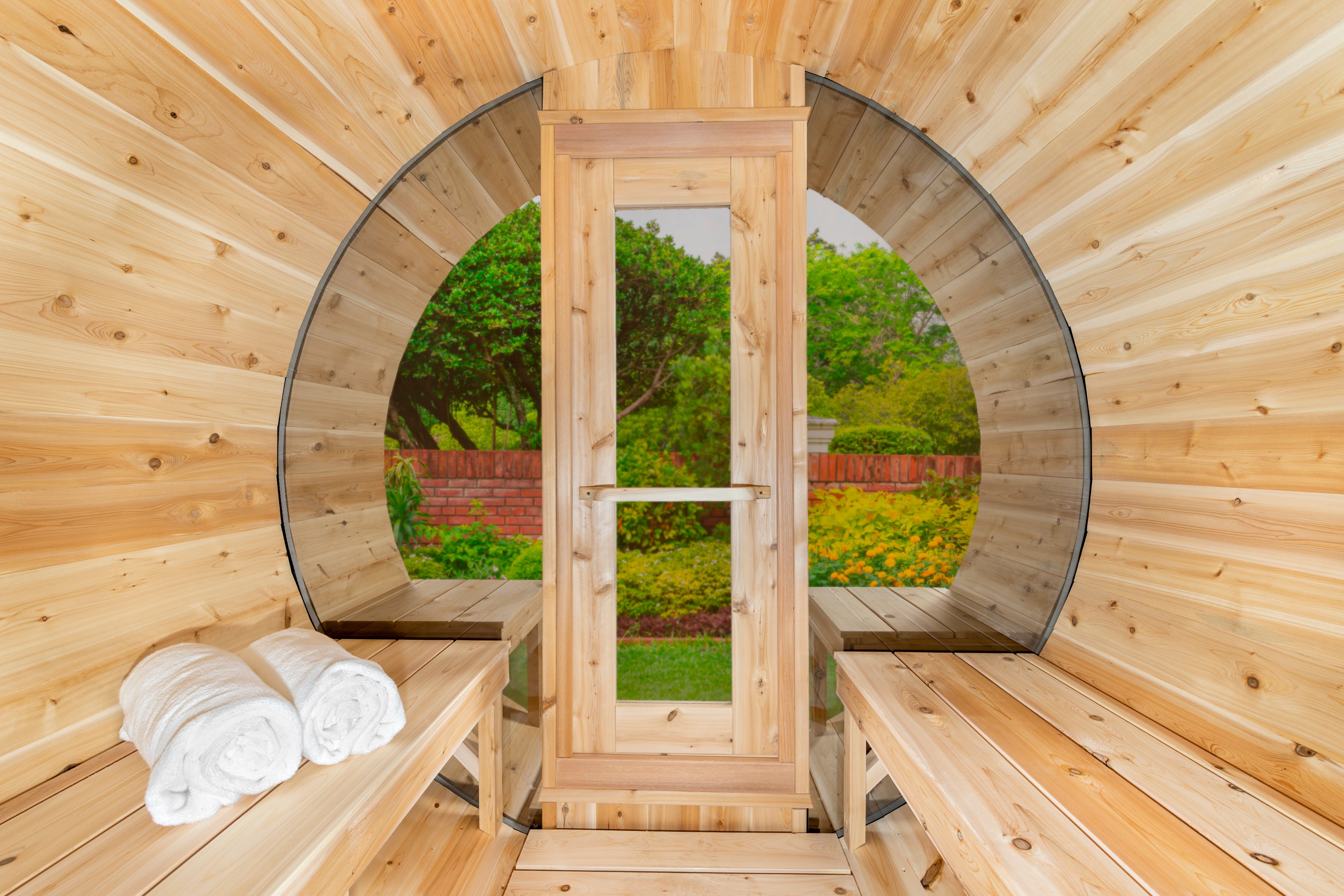 Leisurecraft Canadian Timber Serenity MP Barrel Sauna