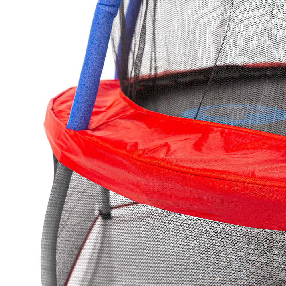 48" Round Zoo Adventure Mini Trampoline with Enclosure