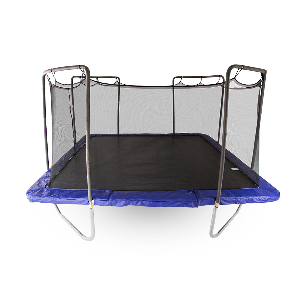 15' Square Trampoline - Blue