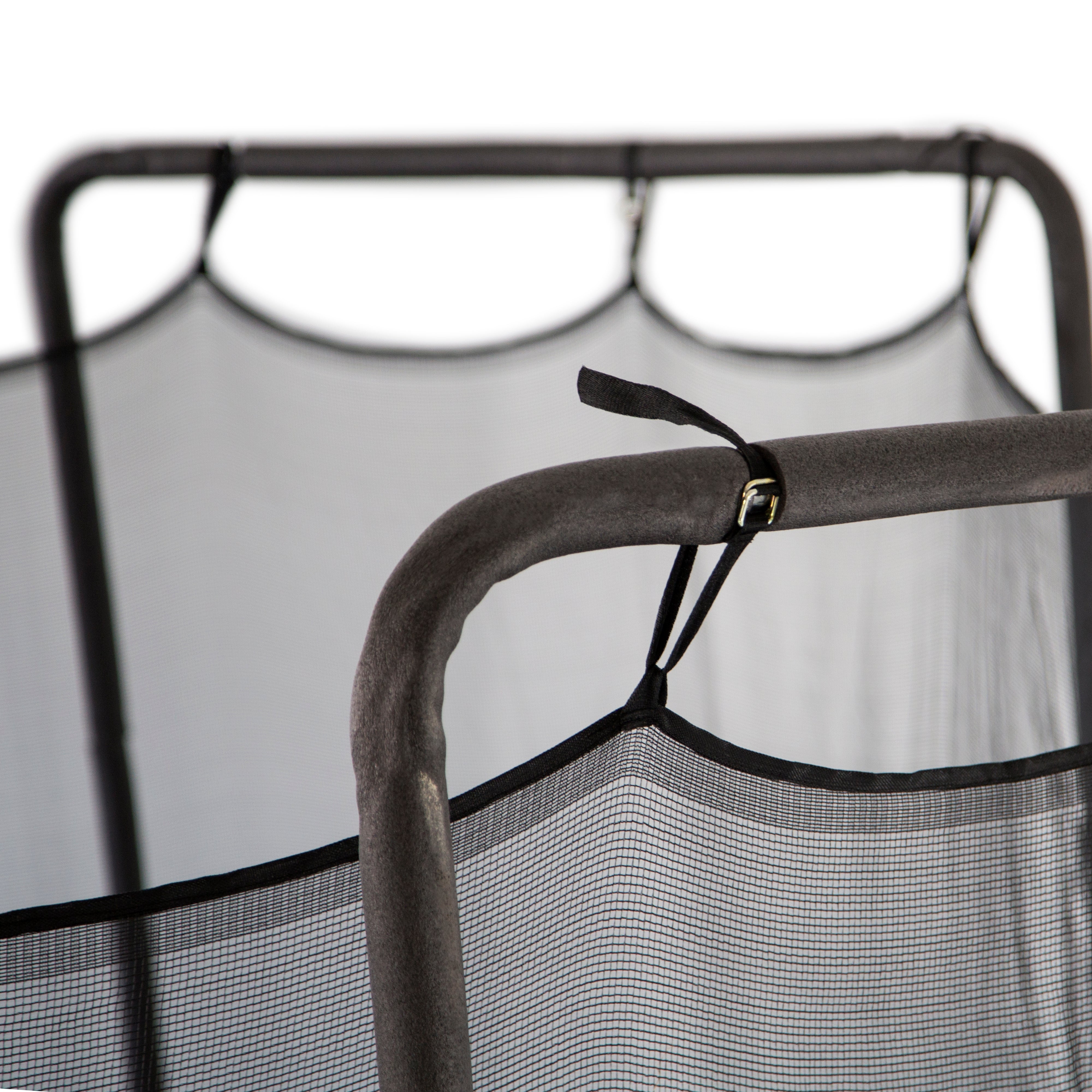 15' Square Trampoline - Blue