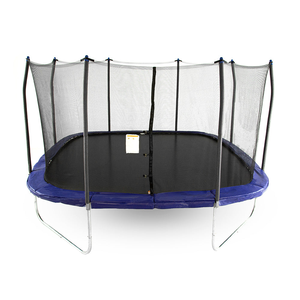 14' Square Trampoline - Blue