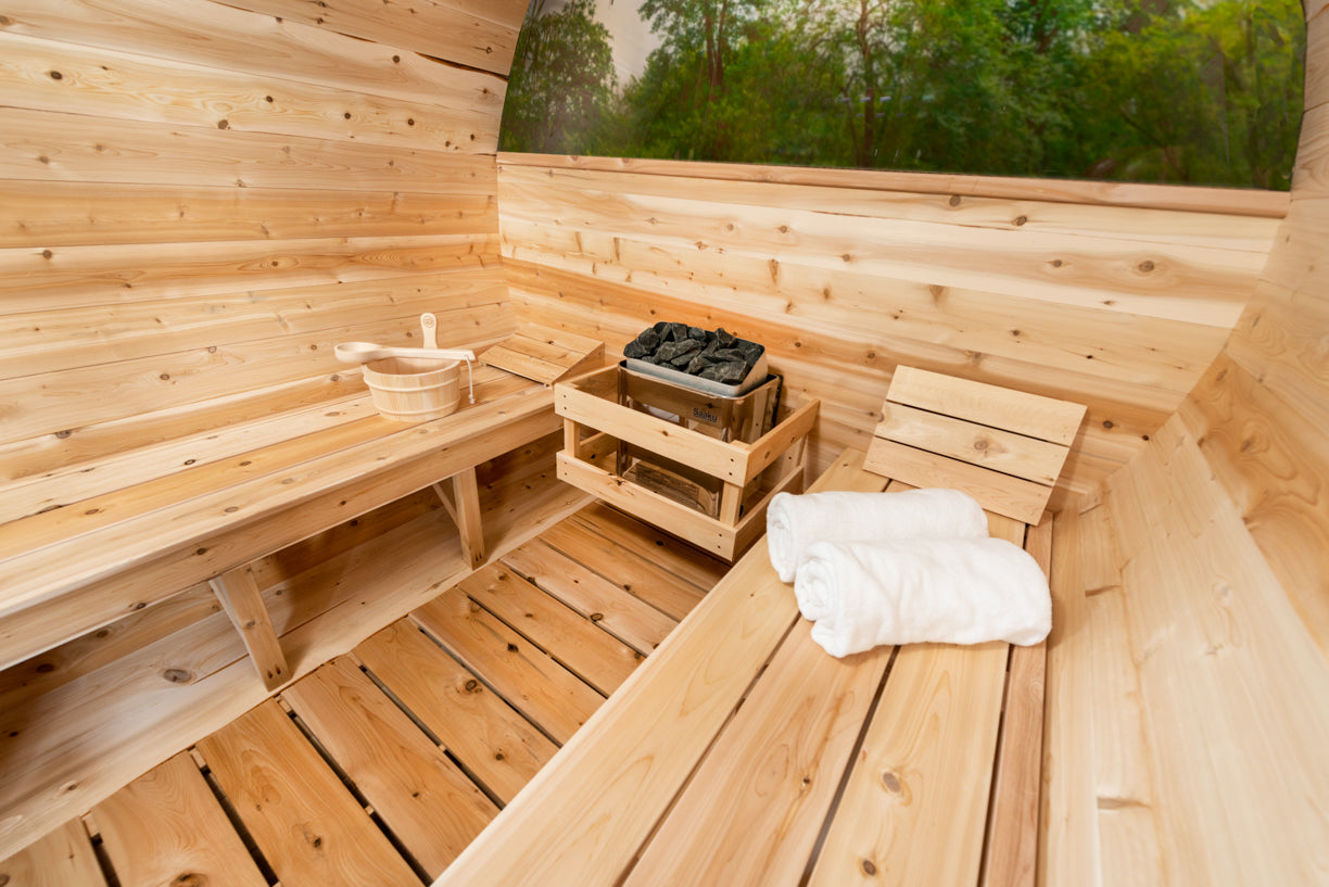 Leisurecraft Canadian Timber Serenity MP Barrel Sauna