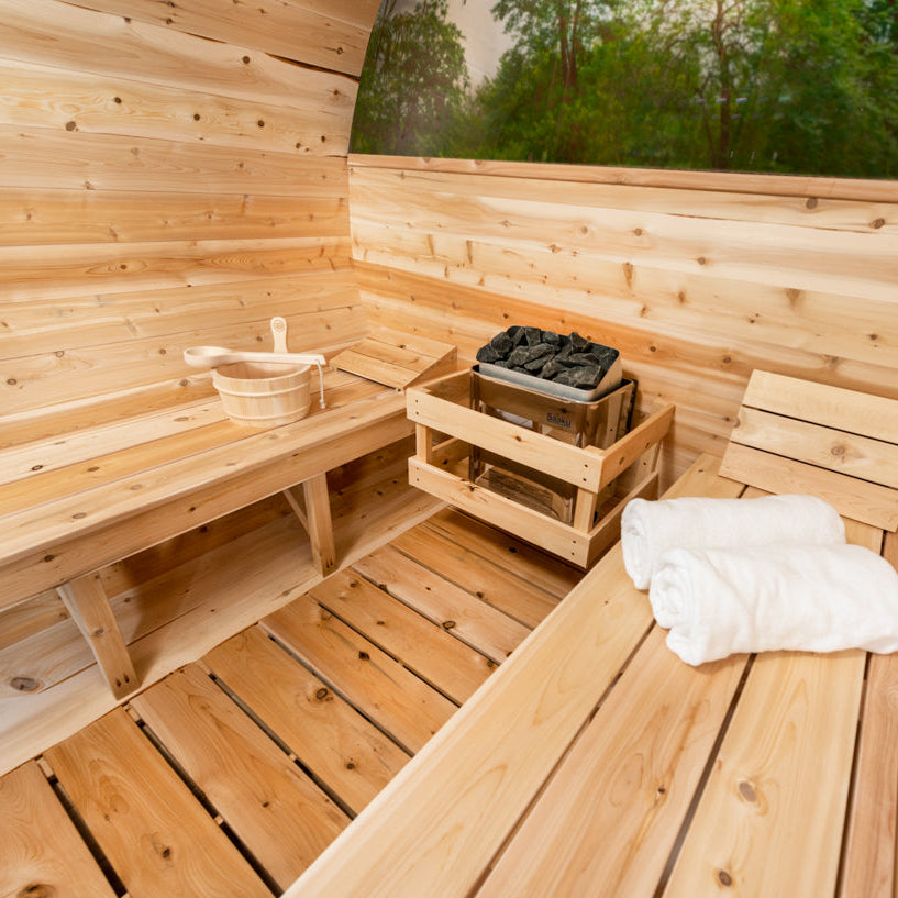Leisurecraft Canadian Timber Serenity MP Barrel Sauna