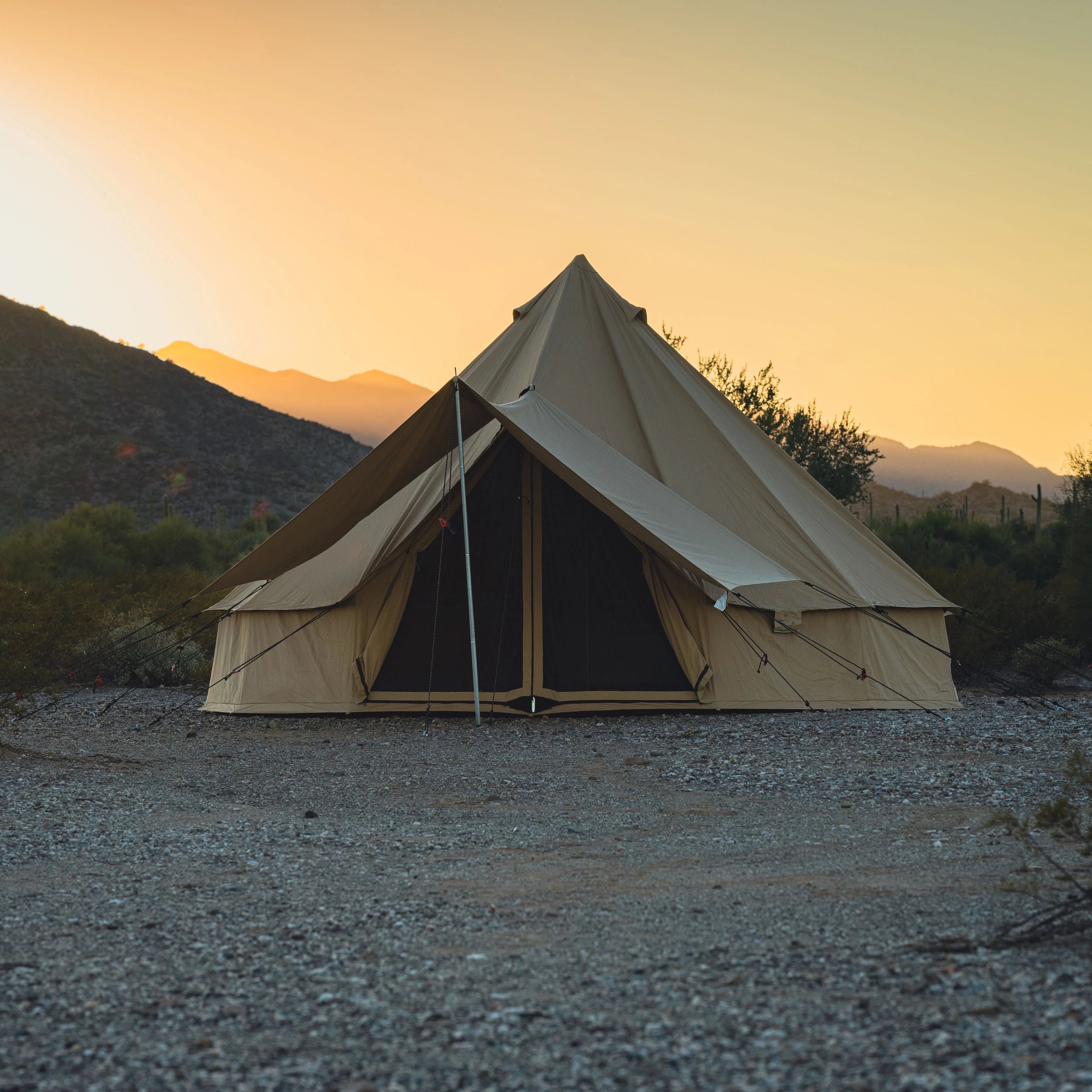 White Duck Regatta Awning for Bell tent