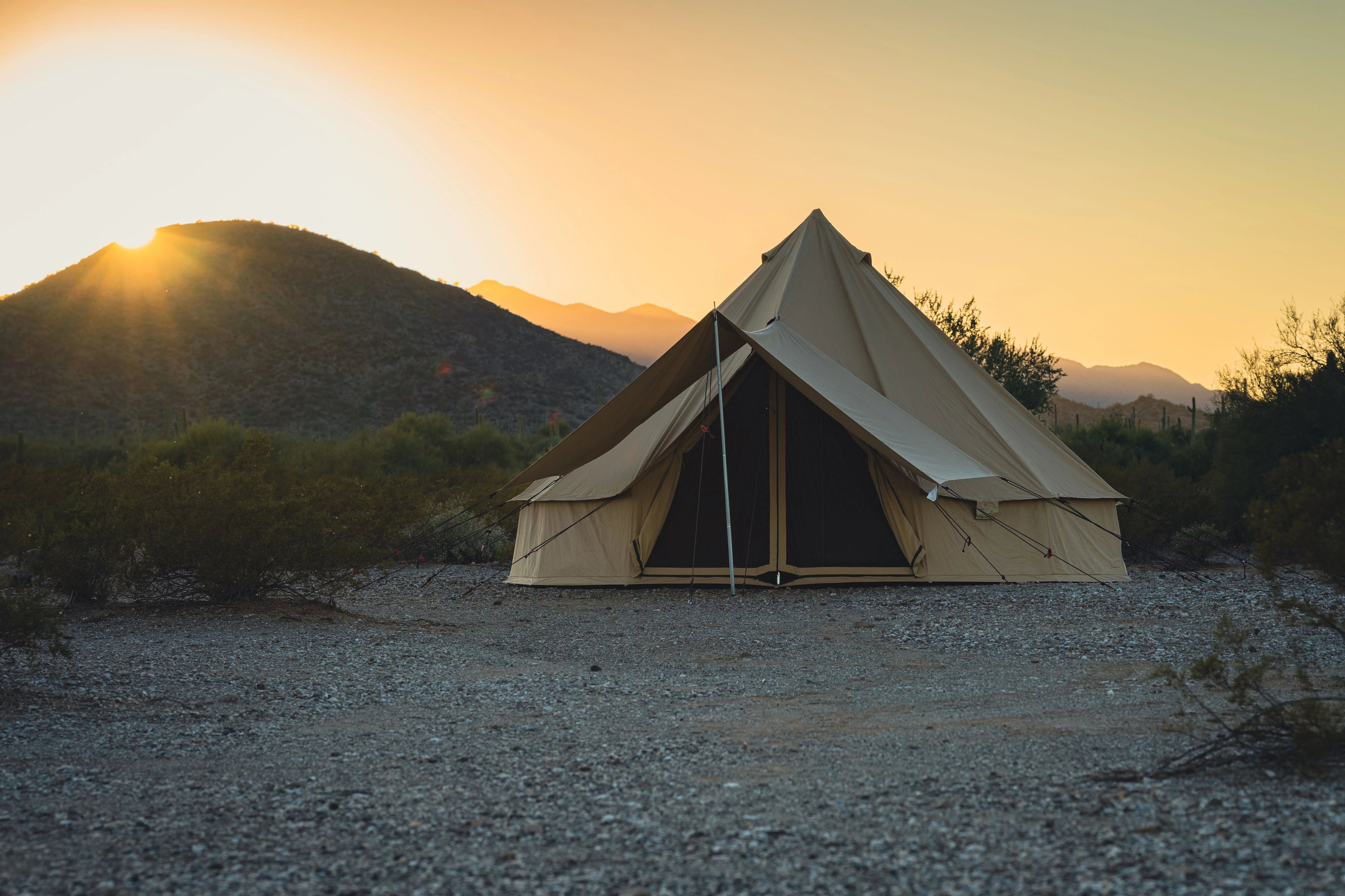 White Duck Regatta Awning for Bell tent